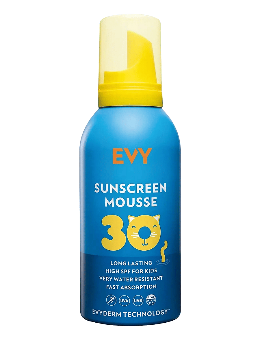 EVY Technology - Sunscreen mousse SPF 30, KIDS face and body, 150 ml - för barnen - no colour - 0