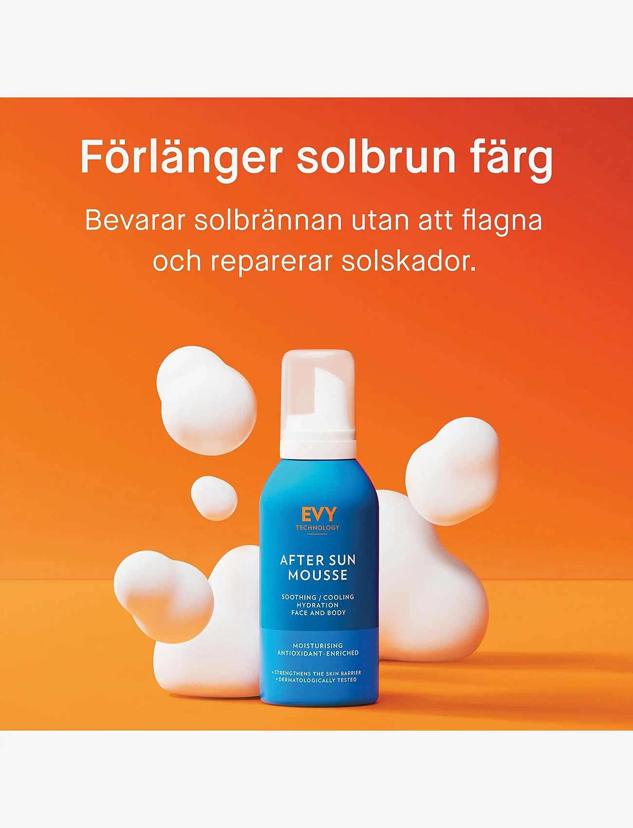 EVY Technology - After sun, face and body mousse, 150 ml - solprodukter - no colour - 1