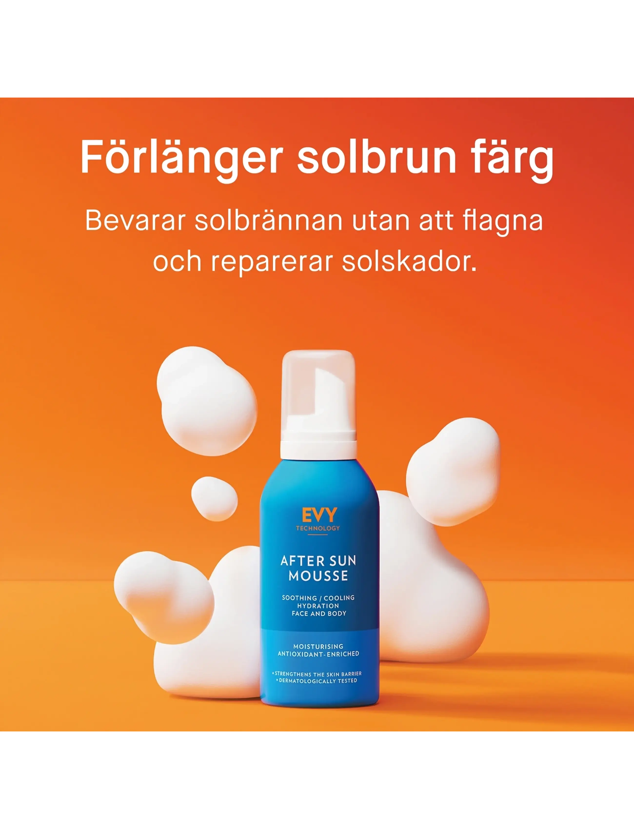 EVY Technology - After sun, face and body mousse, 150 ml - solprodukter - no colour - 1