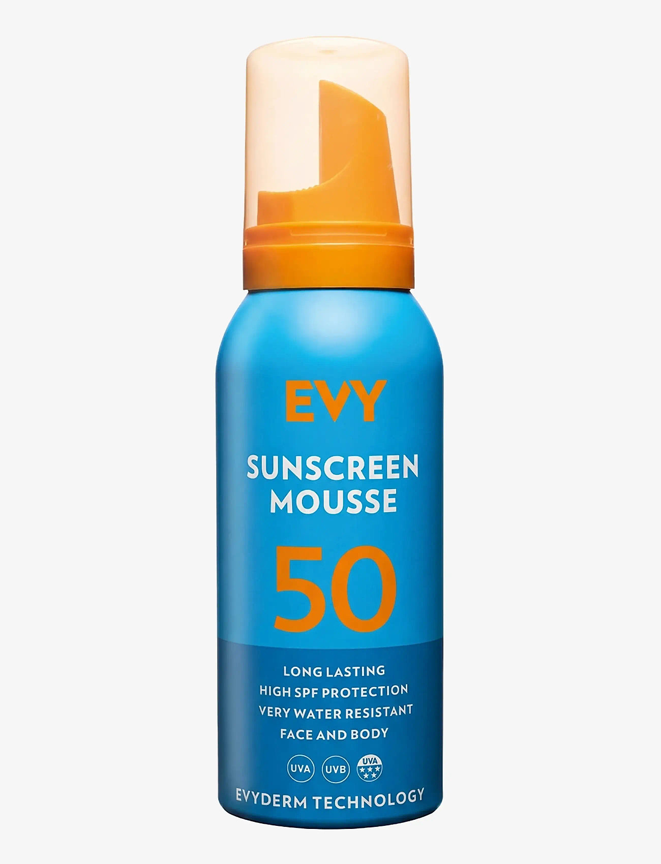 EVY Technology - Sunscreen mousse SPF 50 face and body, 100 ml - kropp - no colour - 0