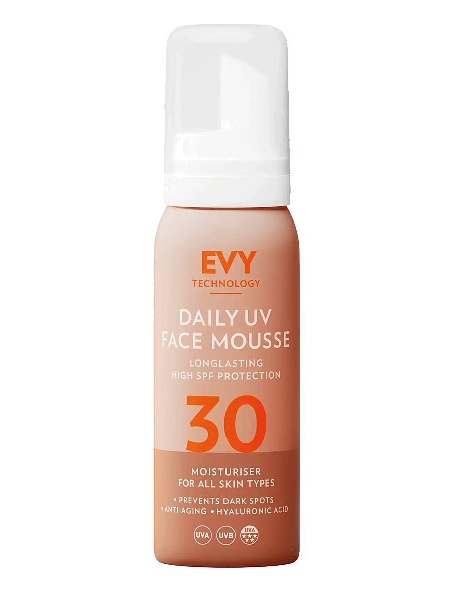 EVY Technology - Daily UV Face mousse, 75 ml - för ansiktet - no colour - 0