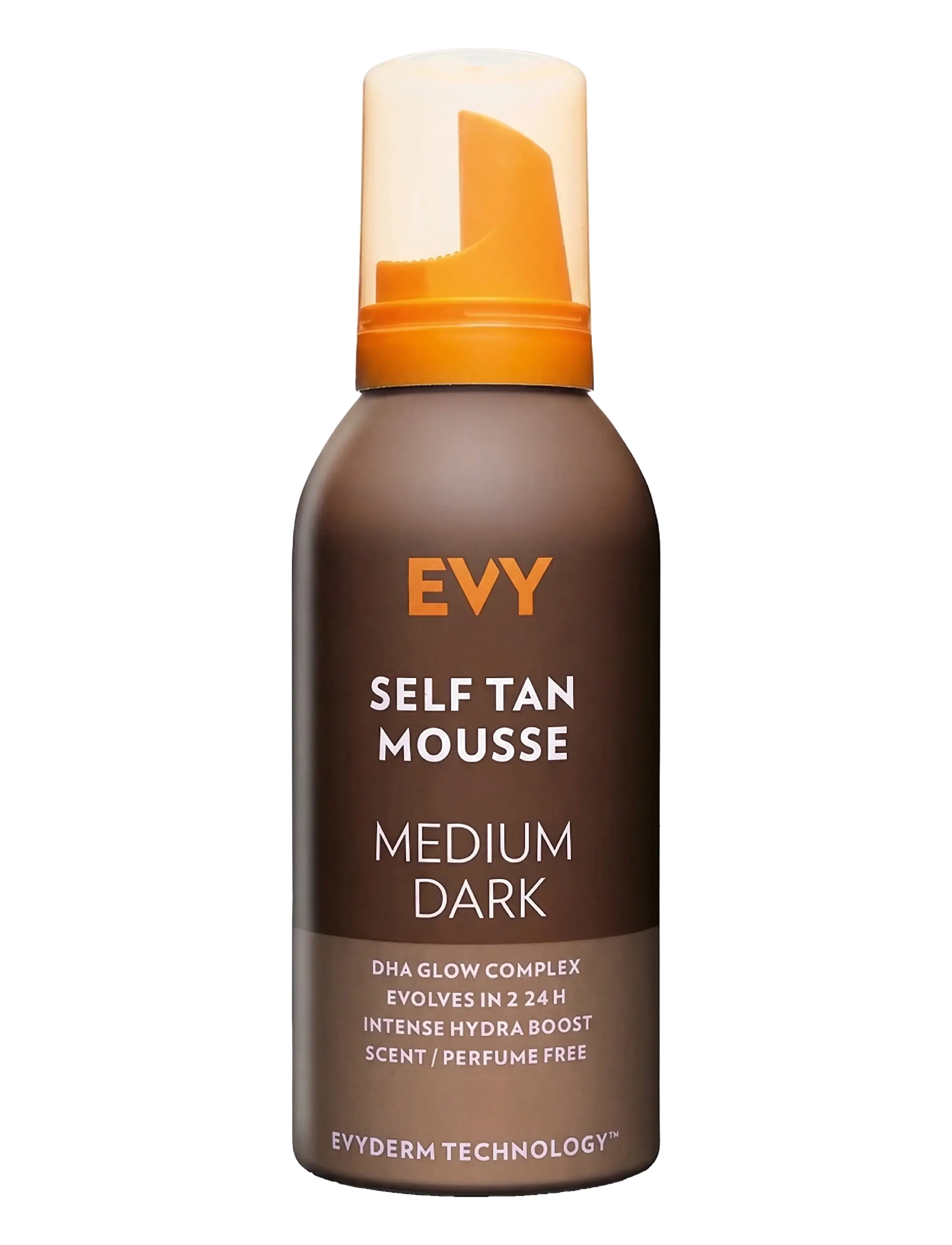 EVY Technology Selftan face and body mousse - Hudvård - MEDIUM DARK / clear