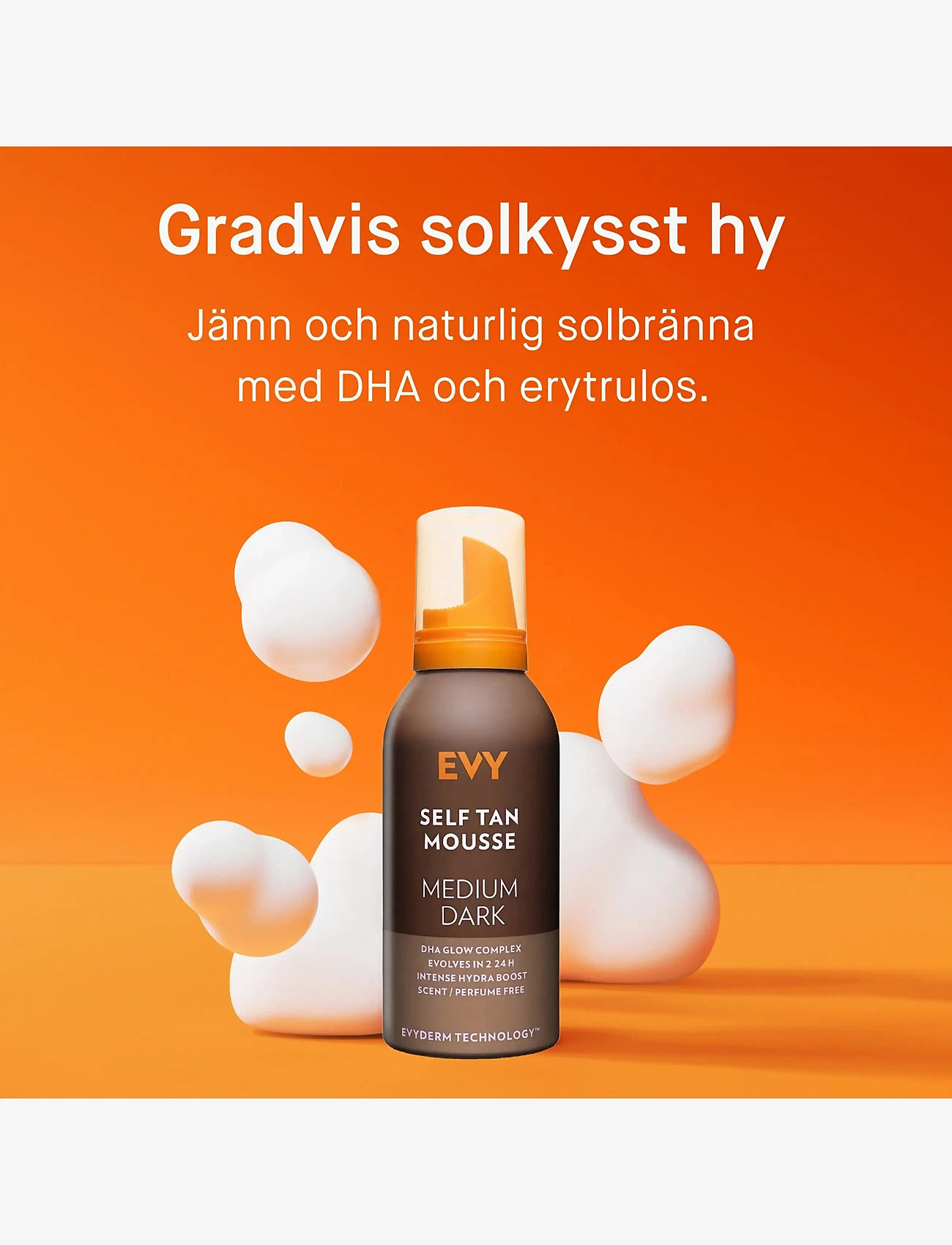 EVY Technology - Selftan face and body mousse - mousse - medium dark - 1