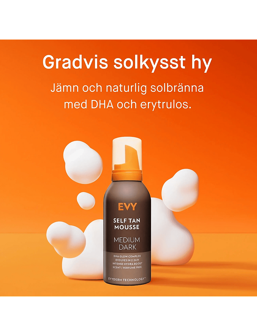 EVY Technology - Selftan face and body mousse - mousse - medium dark - 1