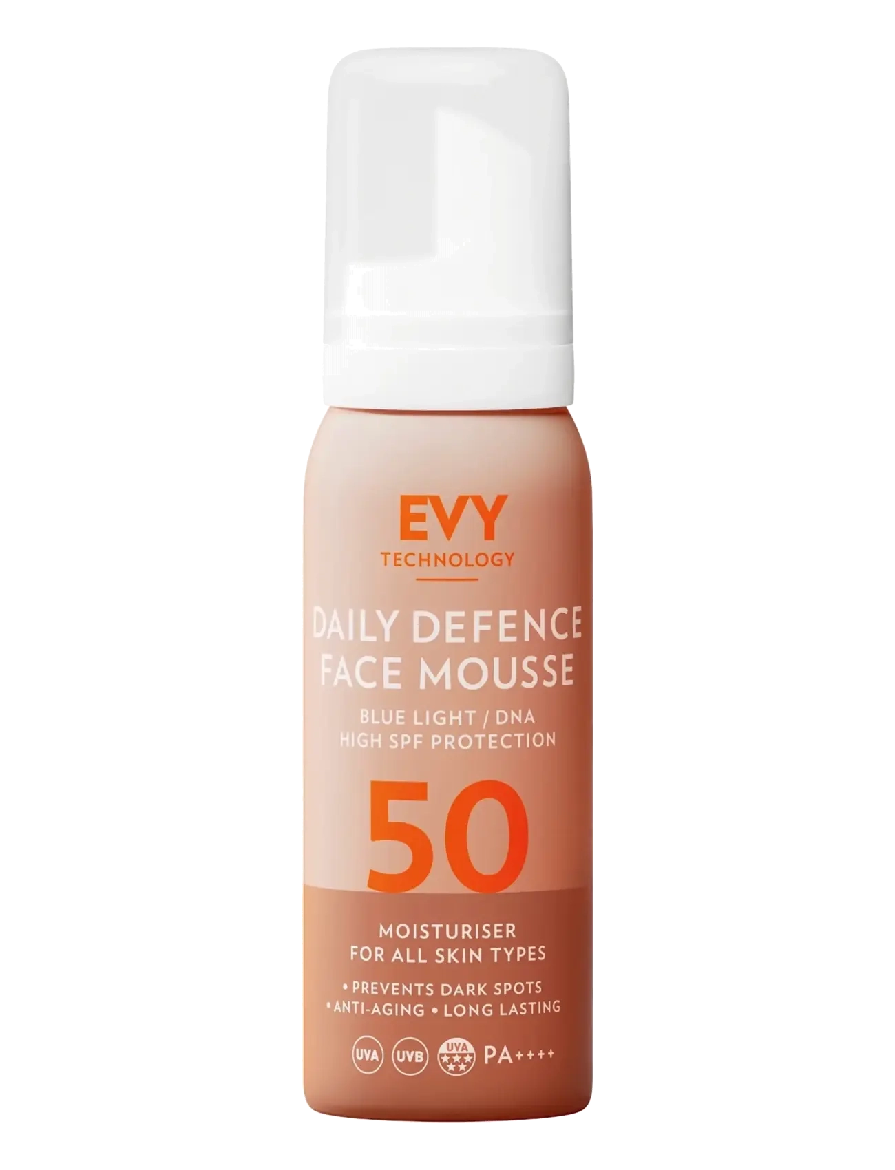 EVY Technology Daily Defence Face mousse, 75 ml - Hudvård - NO COLOUR / undefined