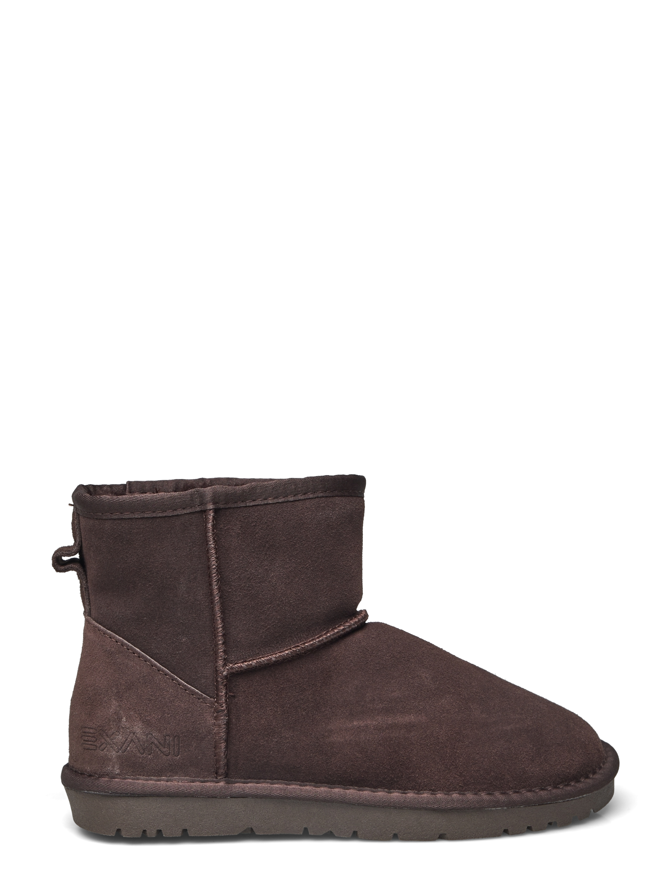 Exani - ALLY W - platte enkellaarsjes - brown - 1
