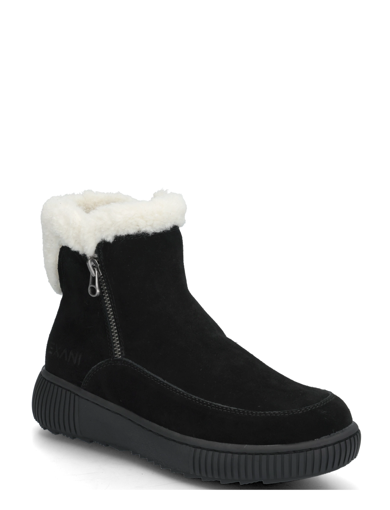 Exani MALVA FUR W - Saapad - BLACK / black
