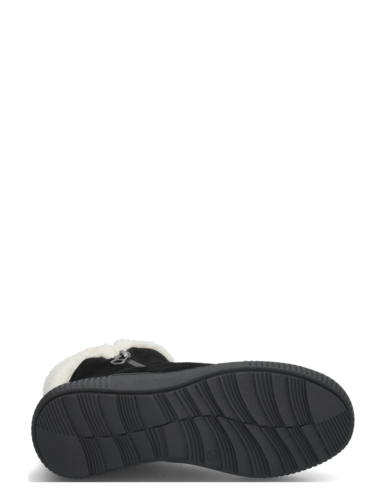 Exani - MALVA FUR W - madalad poolsaapad - black - 4