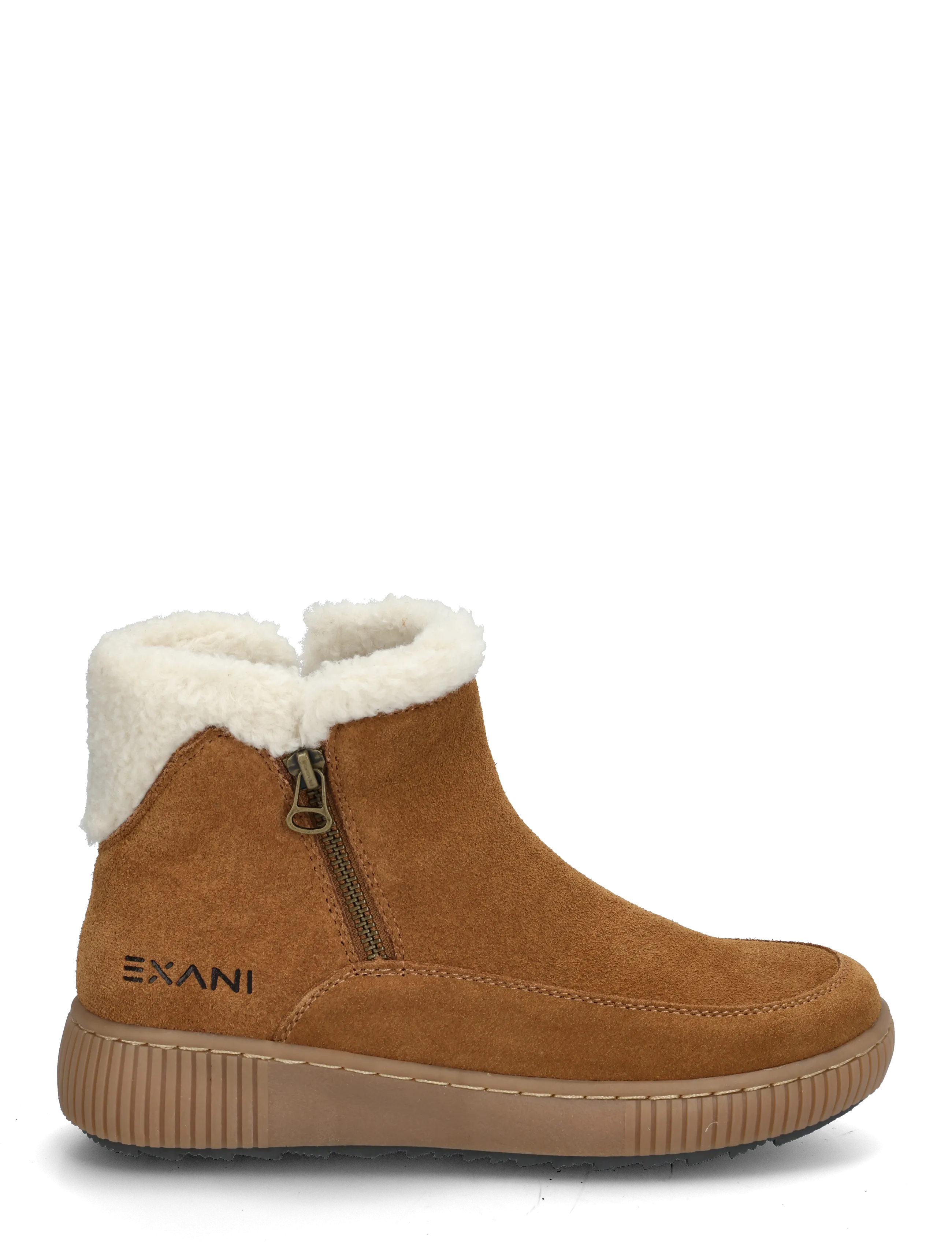 Exani - MALVA FUR W - flat ankle boots - yellow - 2