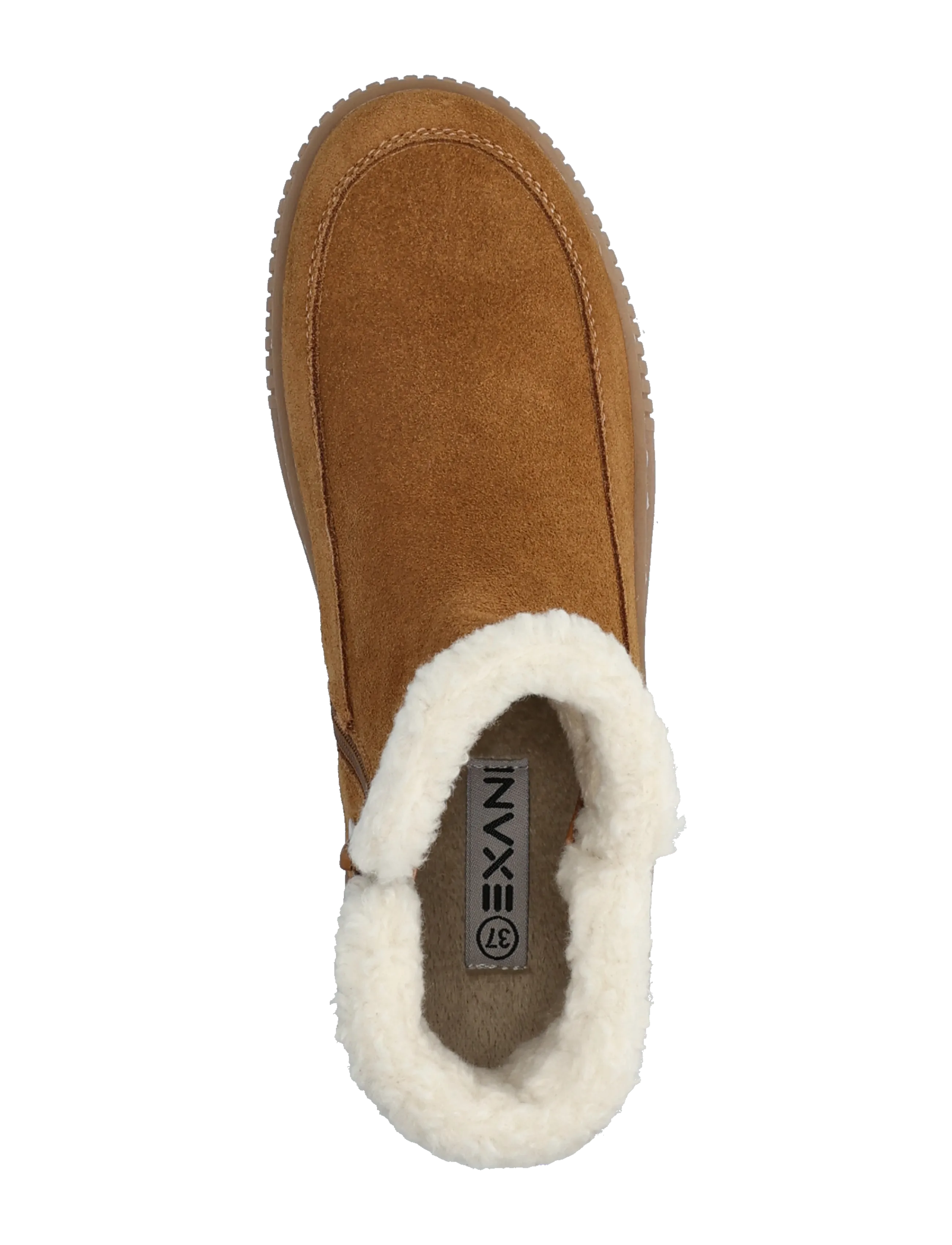 Exani - MALVA FUR W - flat ankle boots - yellow - 3