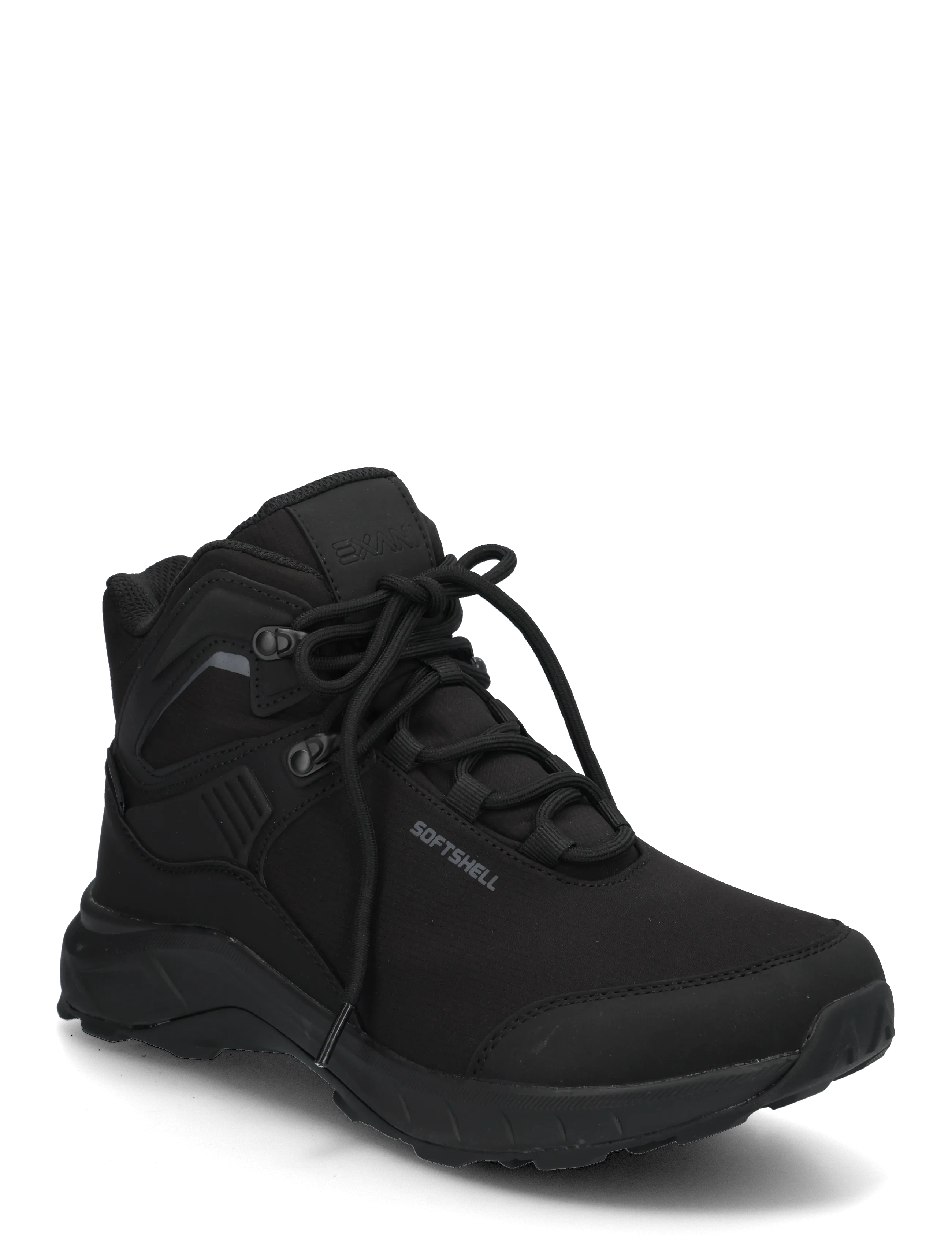 Exani ROCCO HI W - Platta ankelboots - BLACK / black