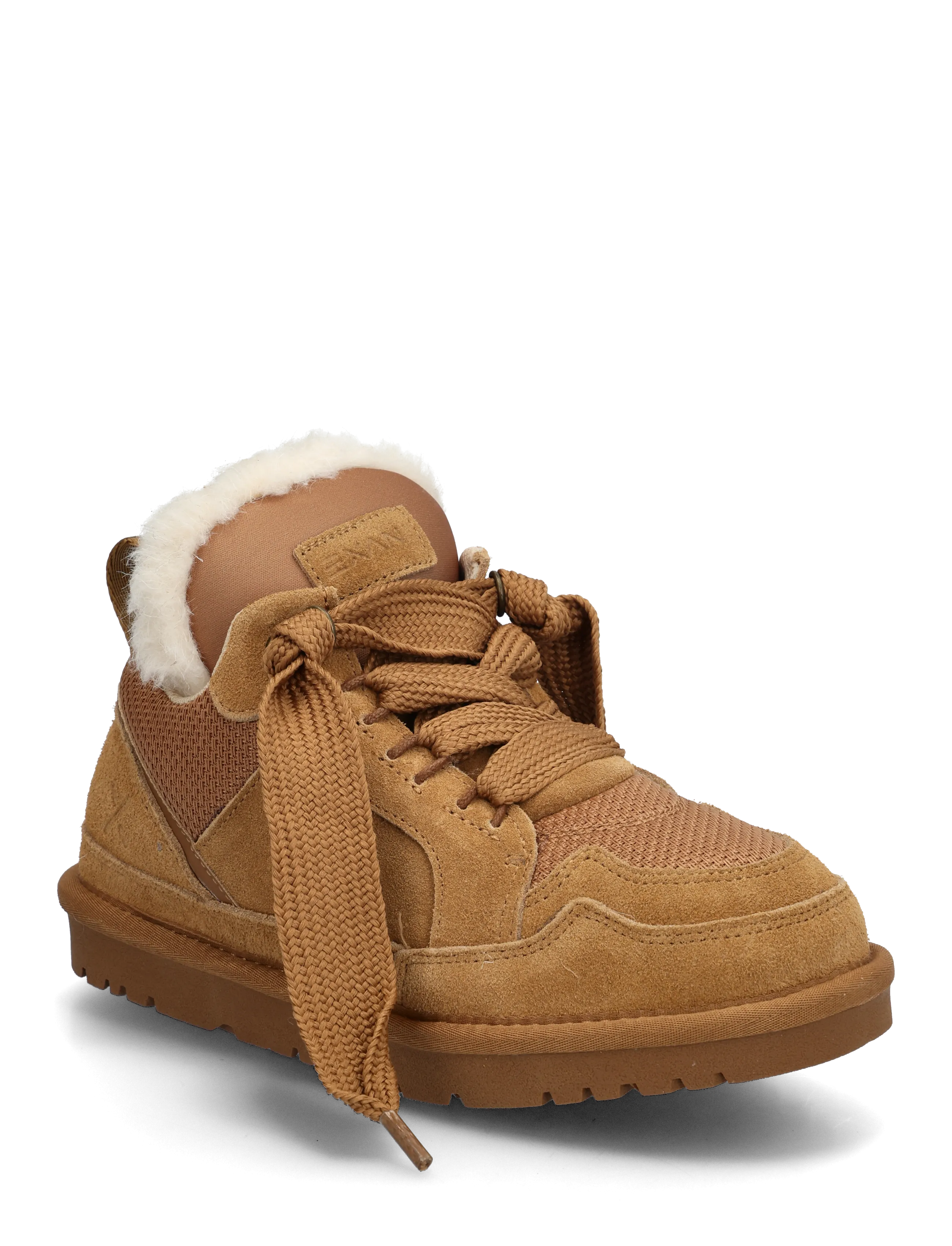 Exani FREIA FUR W - Autumn shoes - YELLOW / brown