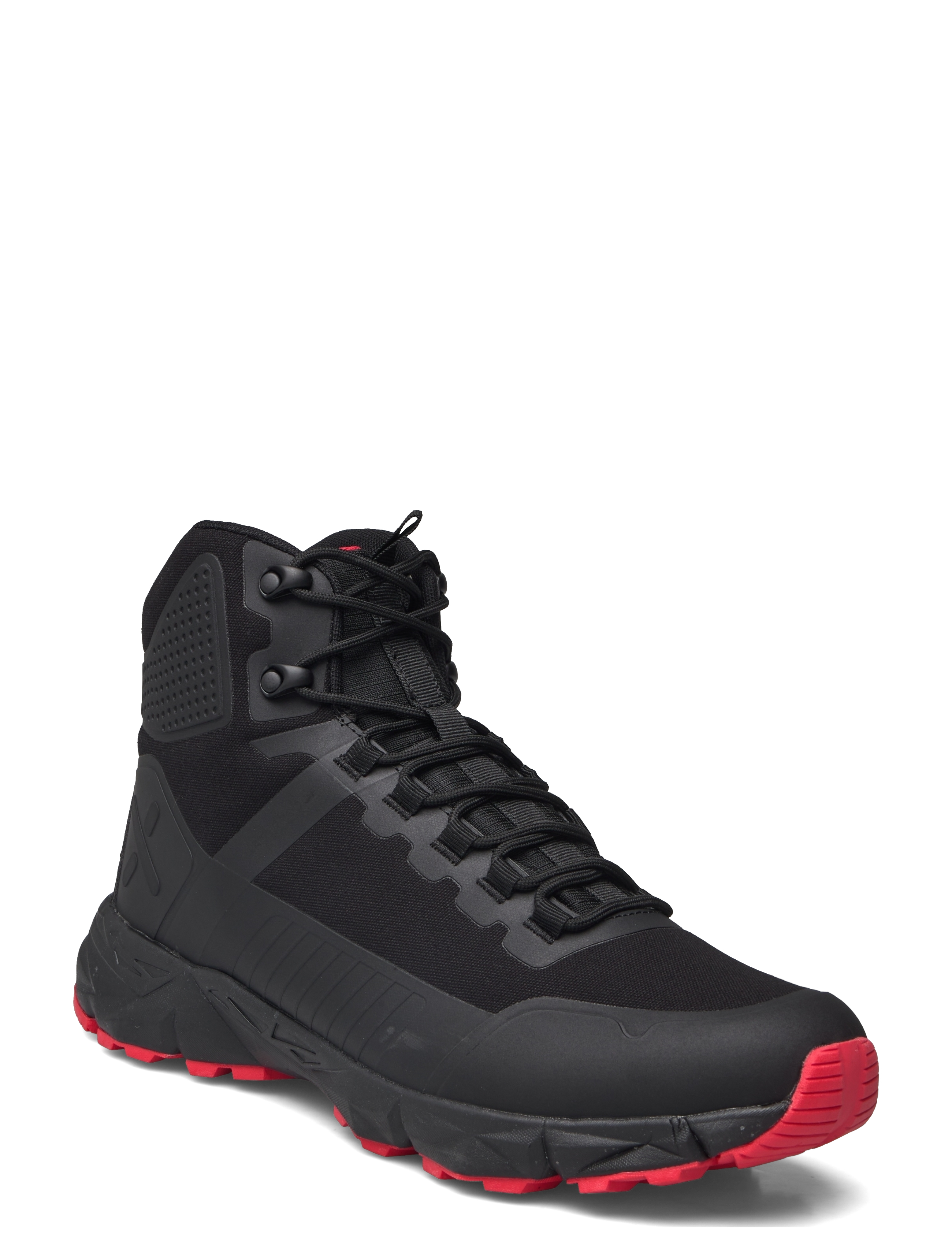 Exani COLE HI M - Sneakers - RED / black