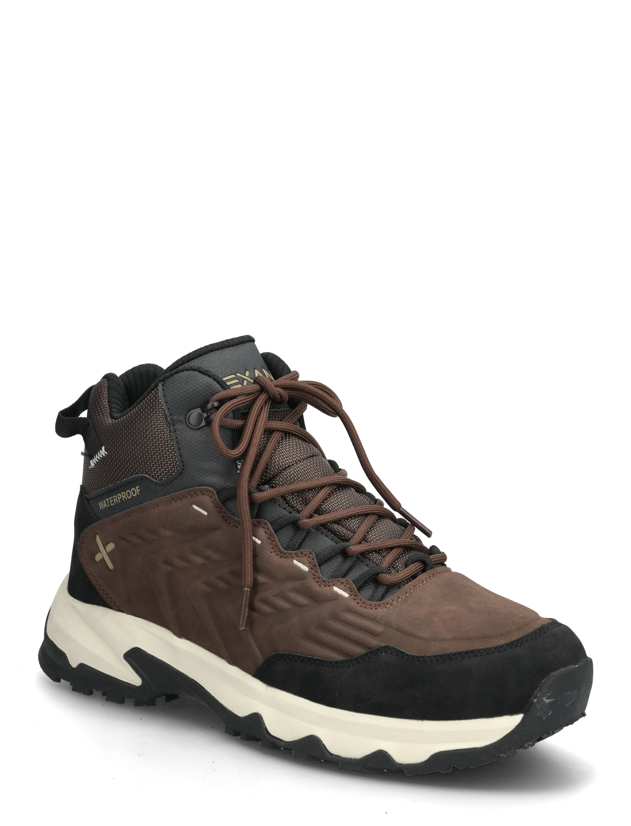 Exani CAM M - Kängor med snörning - BROWN / brown