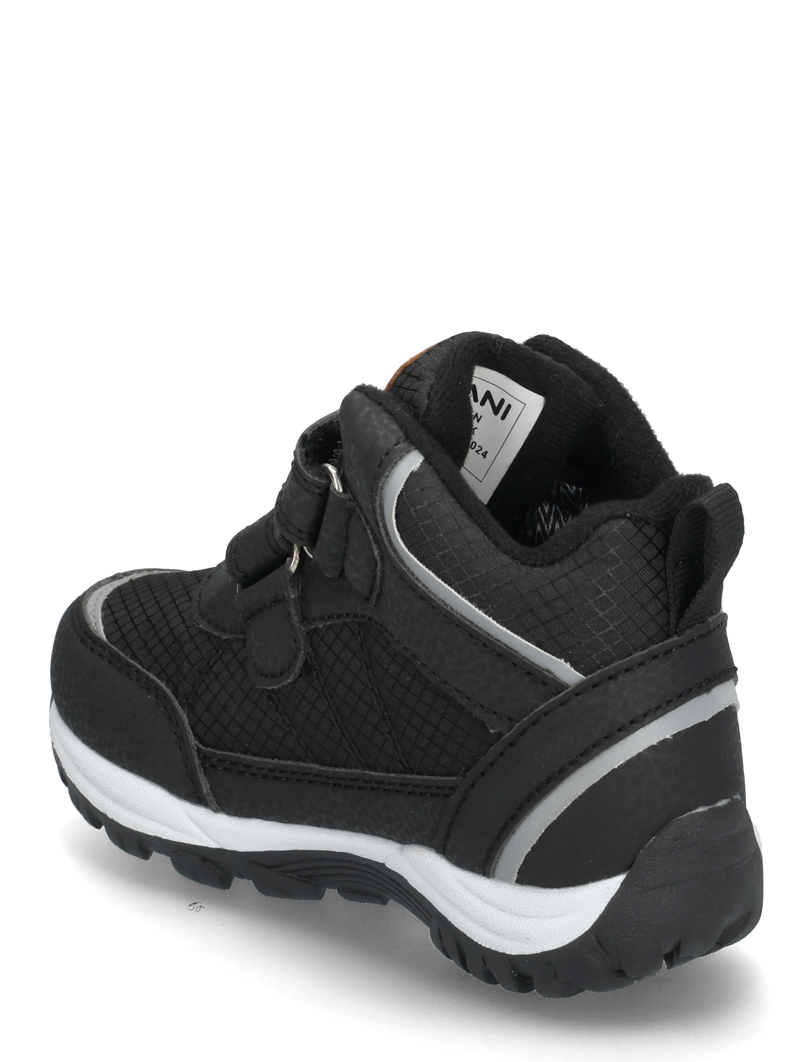 Exani - HARPER K - hoher schnitt - black/black - 2
