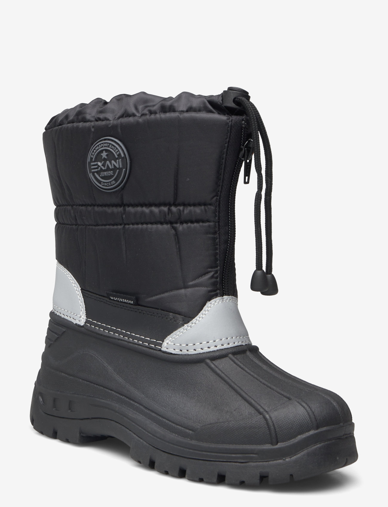 Exani - TIDE JR - gefütterte gummistiefel - black - 0