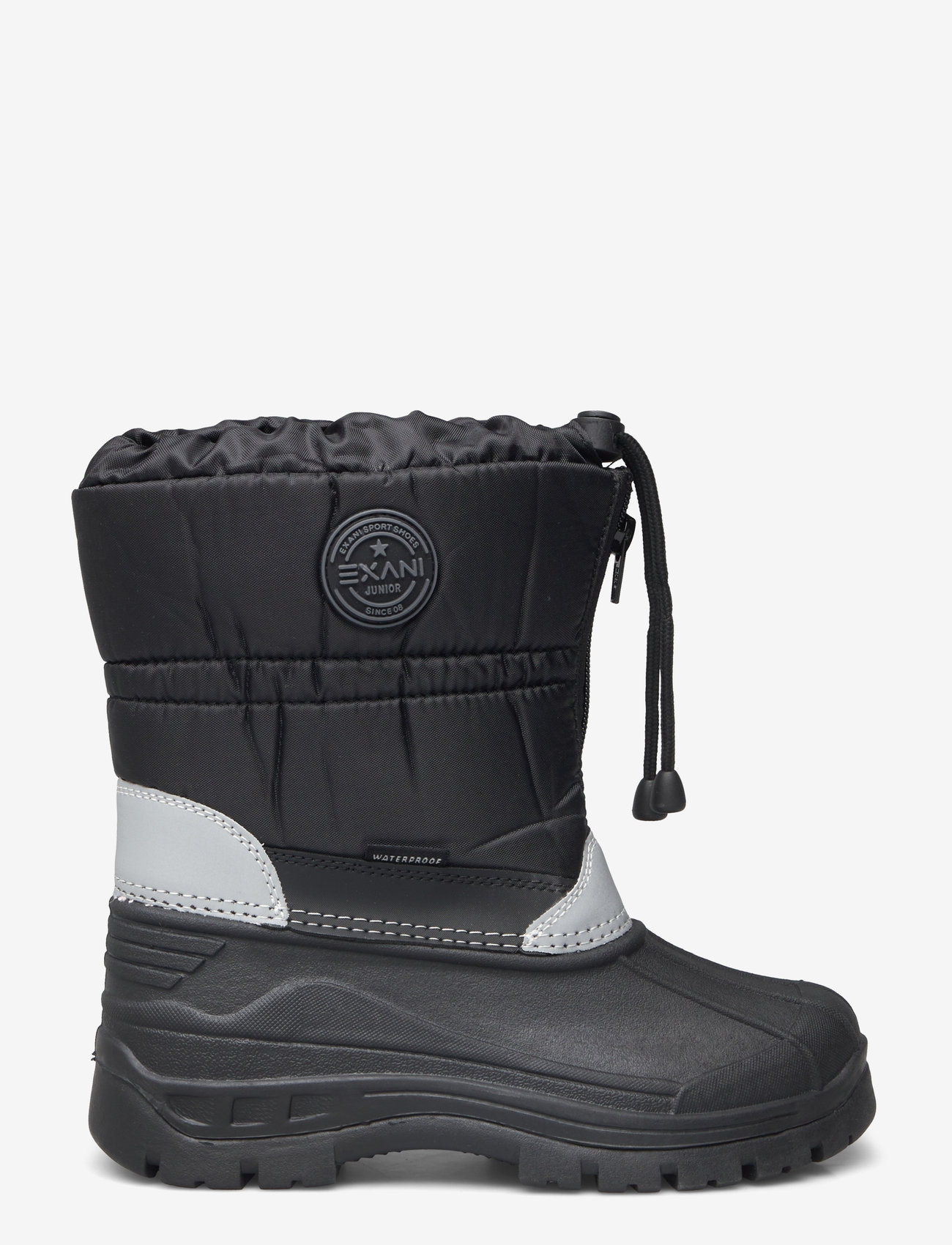 Exani - TIDE JR - gefütterte gummistiefel - black - 1