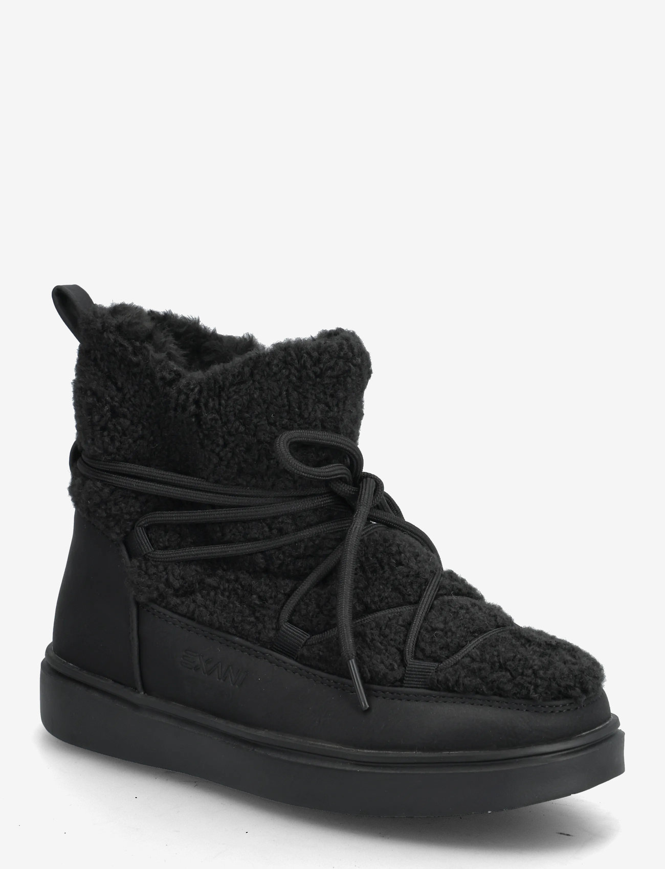 Exani - IVY JR - efterårssko - black - 0