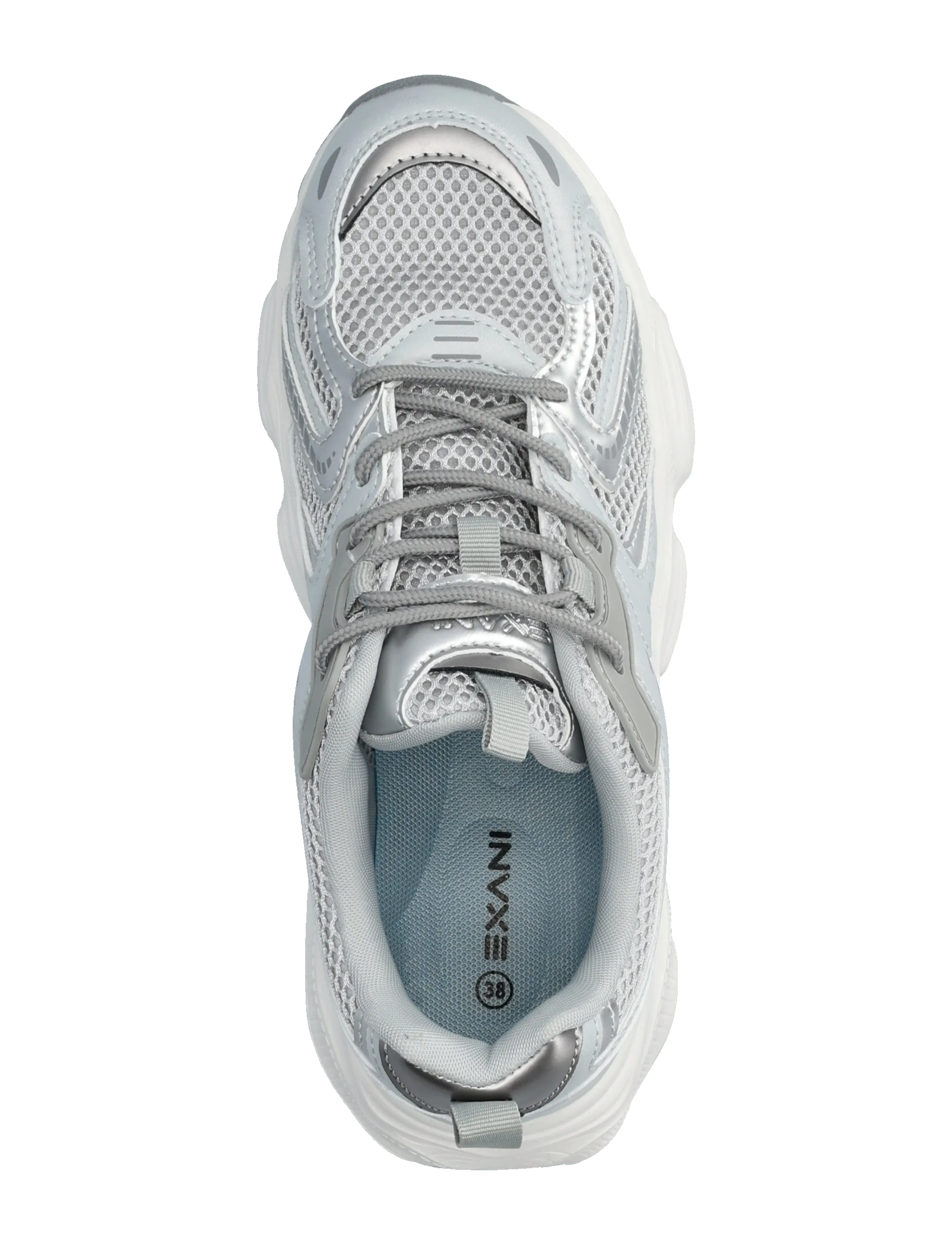 Exani - BROOKE W - chunky sneakers - silver - 3