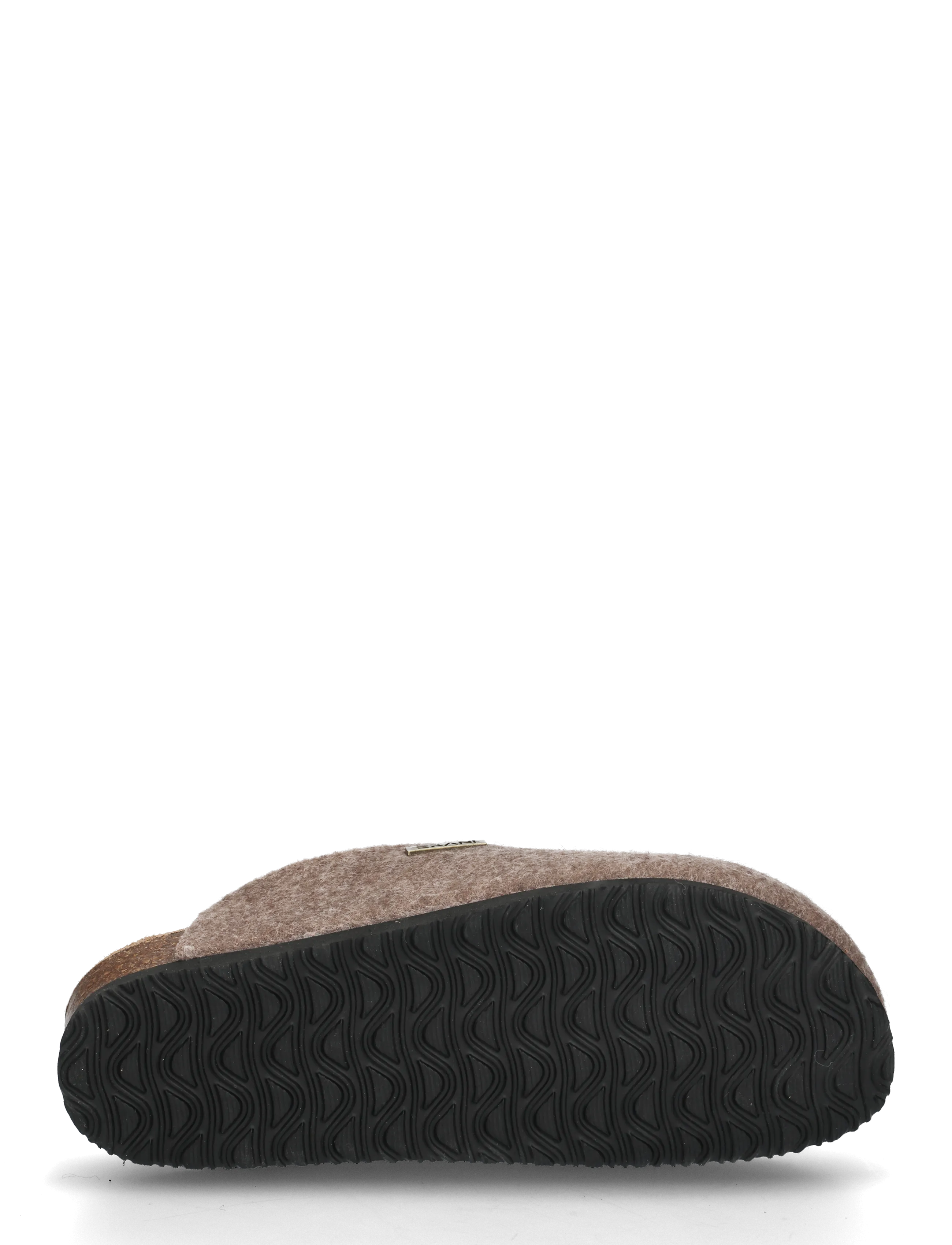 Exani - FELT SLIPPER W - män - brown - 4