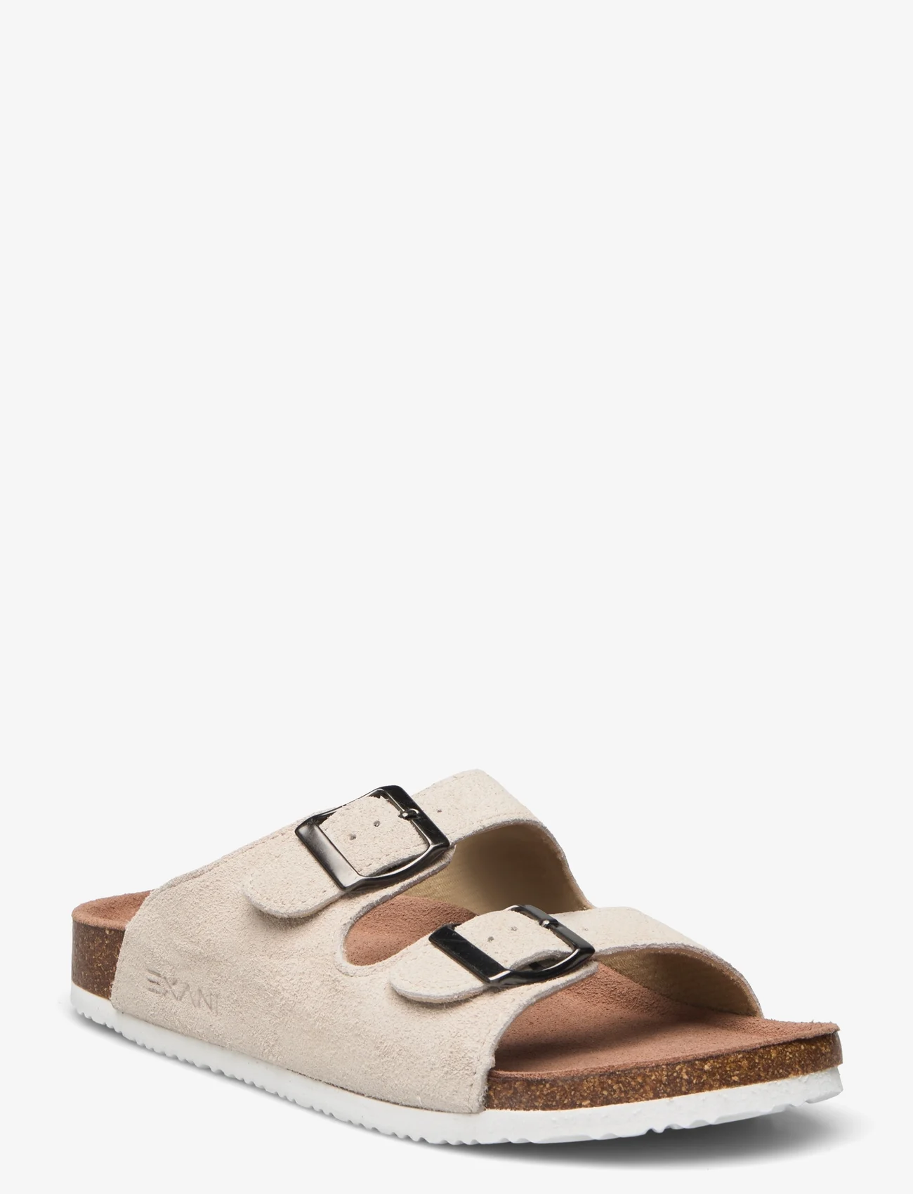 Exani - SPECTRA SUEDE W - flat sandals - beige - 0