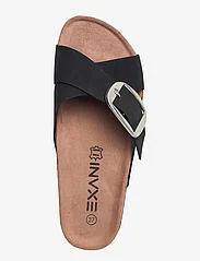 Exani - NINA - zempapēžu sandales - black - 3