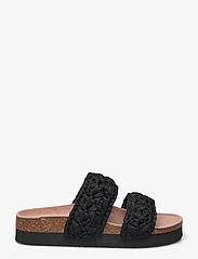 Exani - NICO - zempapēžu sandales - black - 1