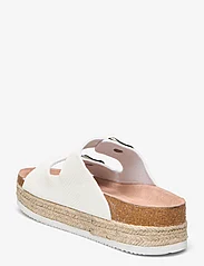 Exani - CROSSBEY - platform sandals - white - 2