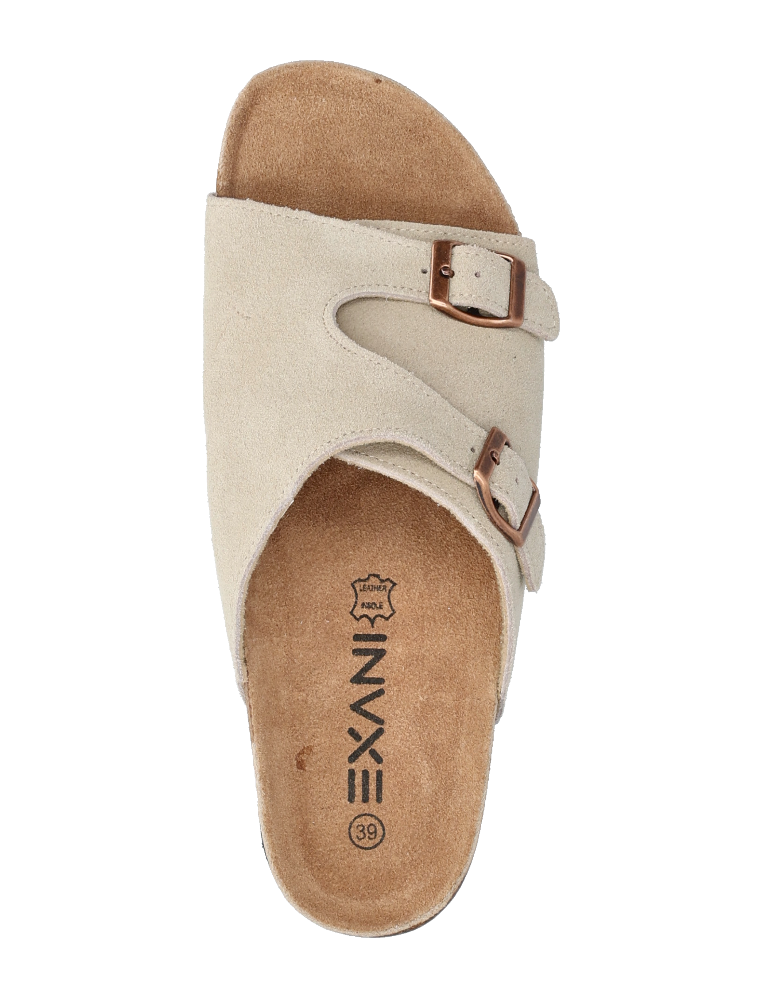Exani - SUNNY W - kontsata sandaalid - beige - 3