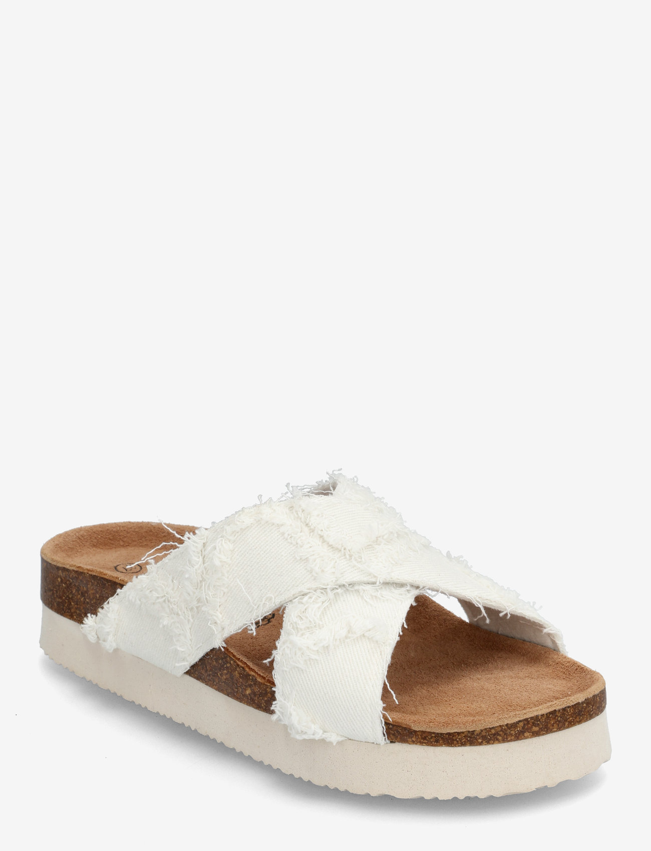 Exani - BOHO - kontsata sandaalid - white - 0