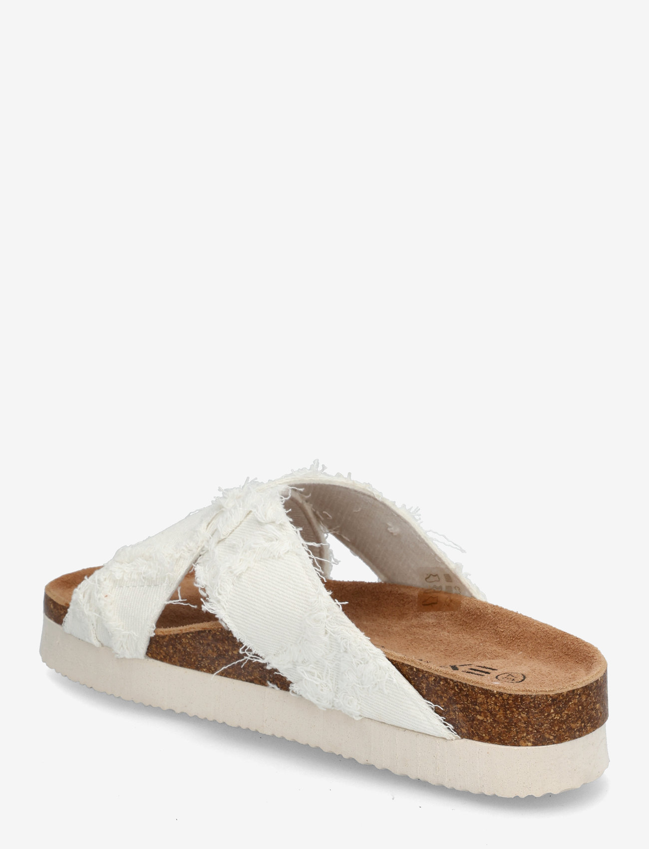 Exani - BOHO - kontsata sandaalid - white - 2