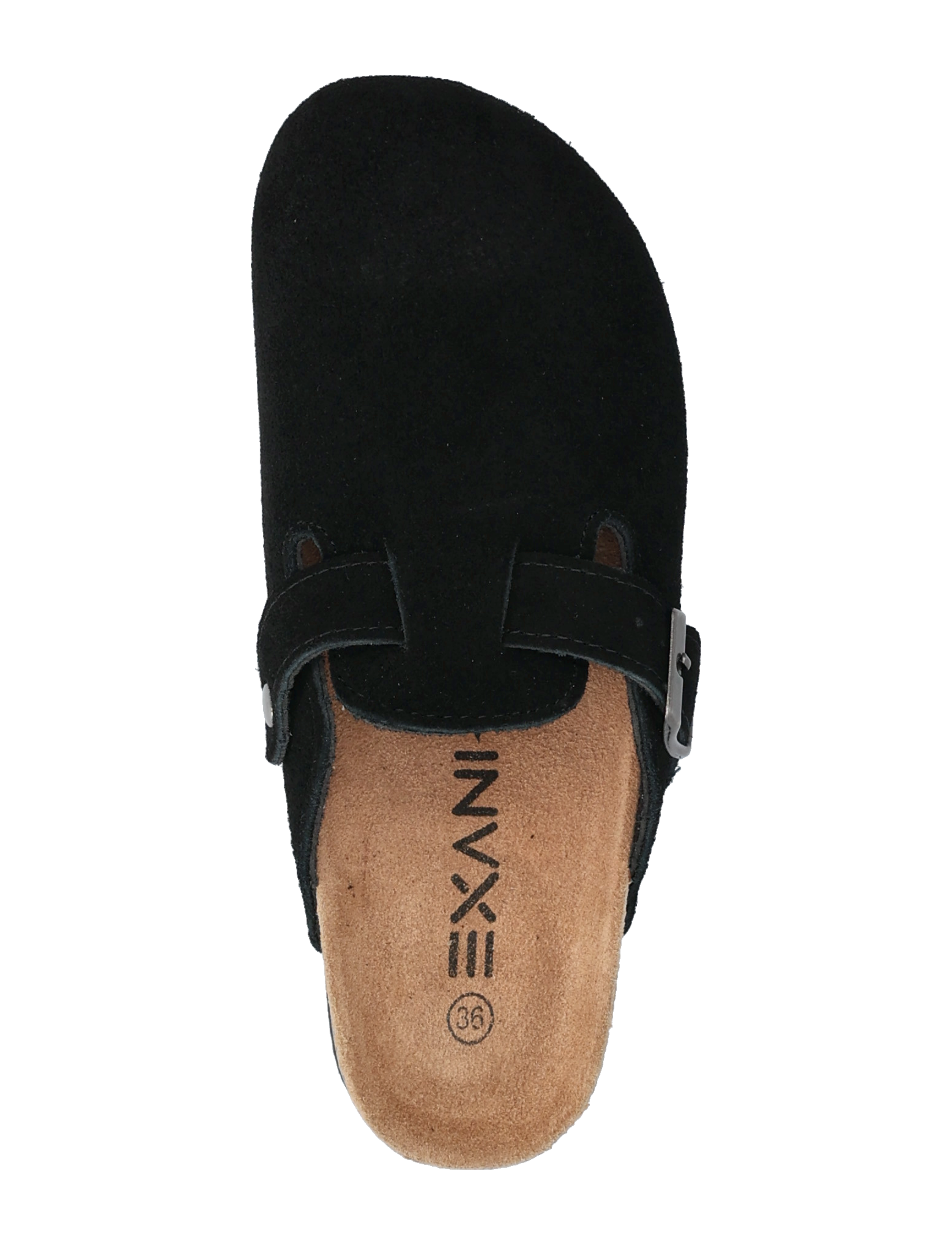 Exani - CAPRI W - flache pantoletten - black - 3