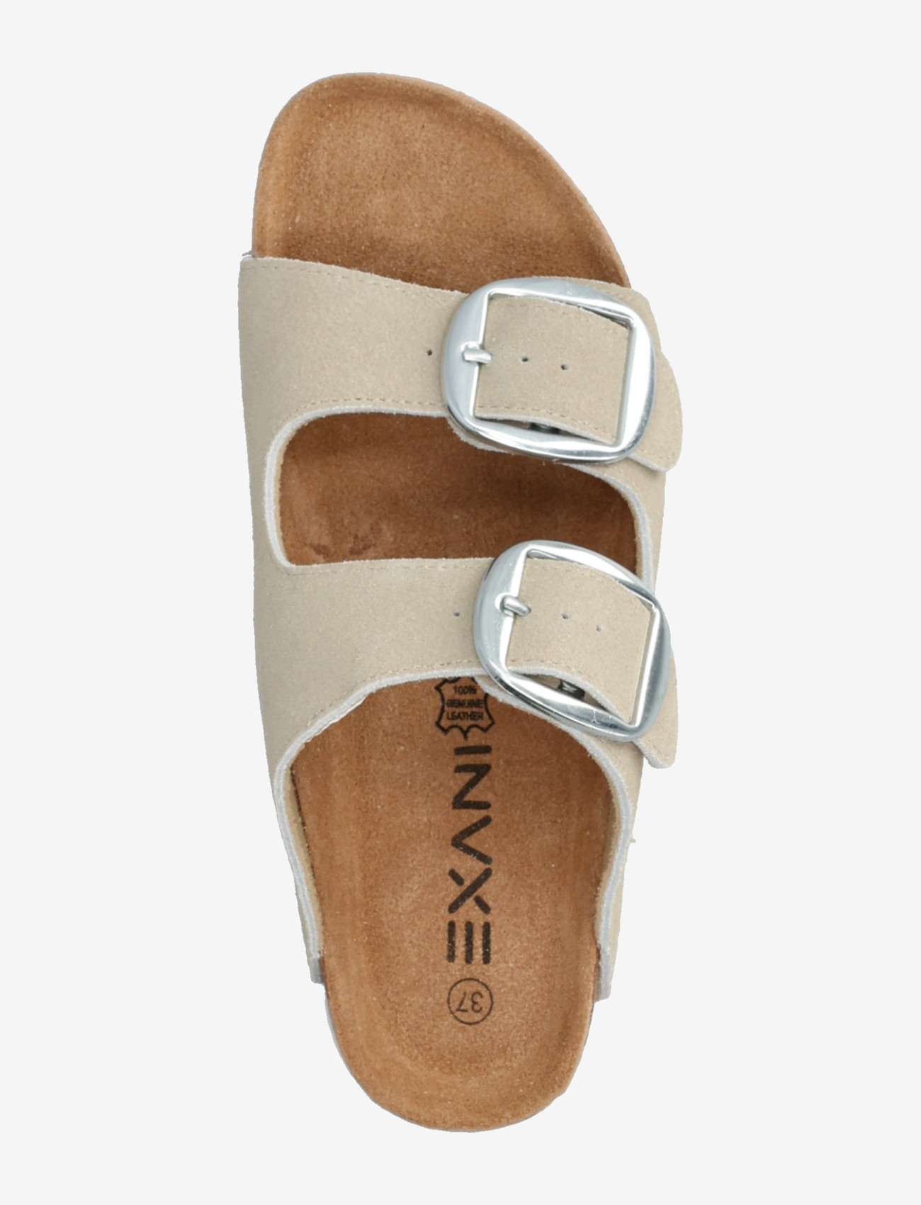 Exani - ZOEY SUEDE W - flache sandalen - beige - 3