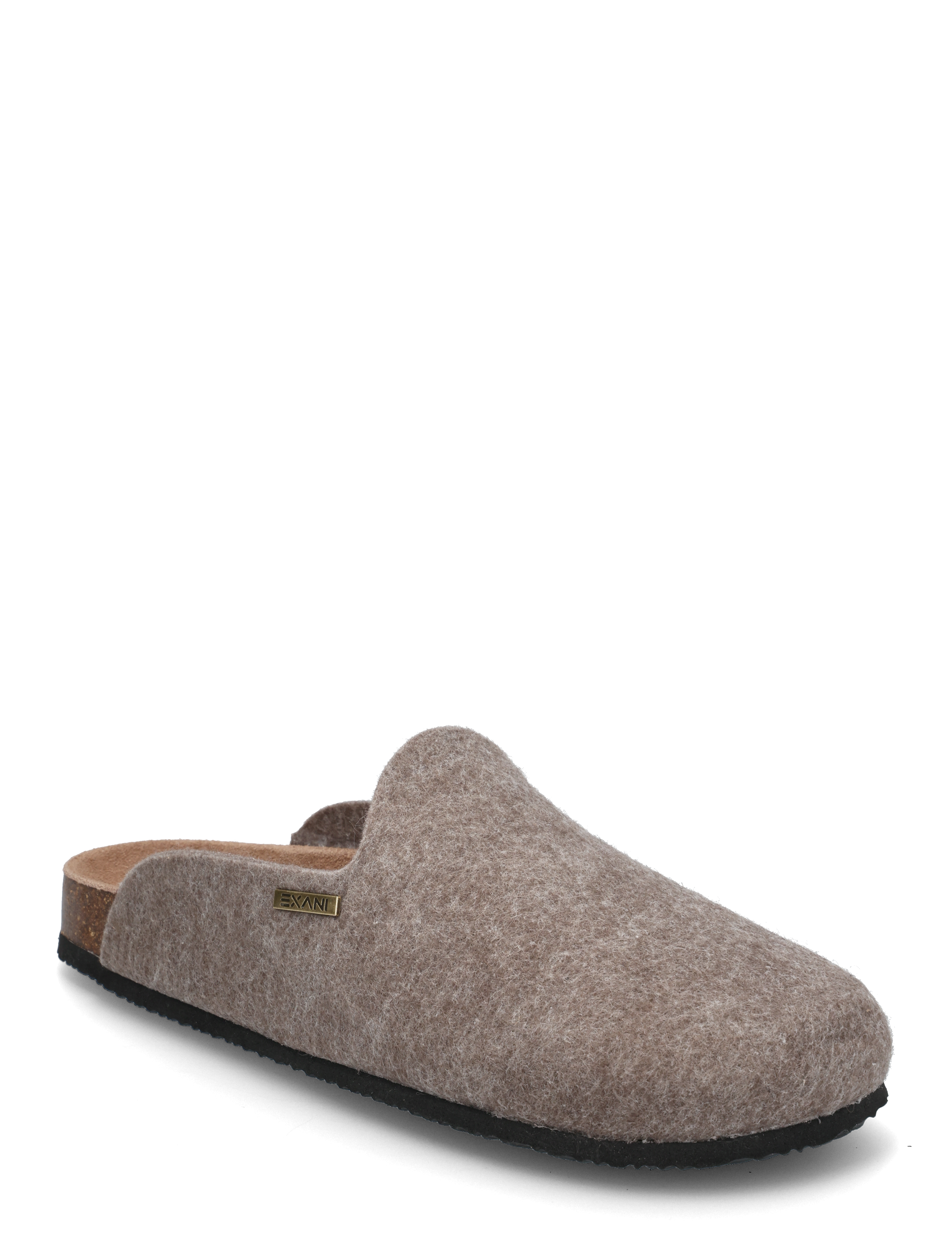 EXANI Felt Slipper M Beige - 42 - Herren