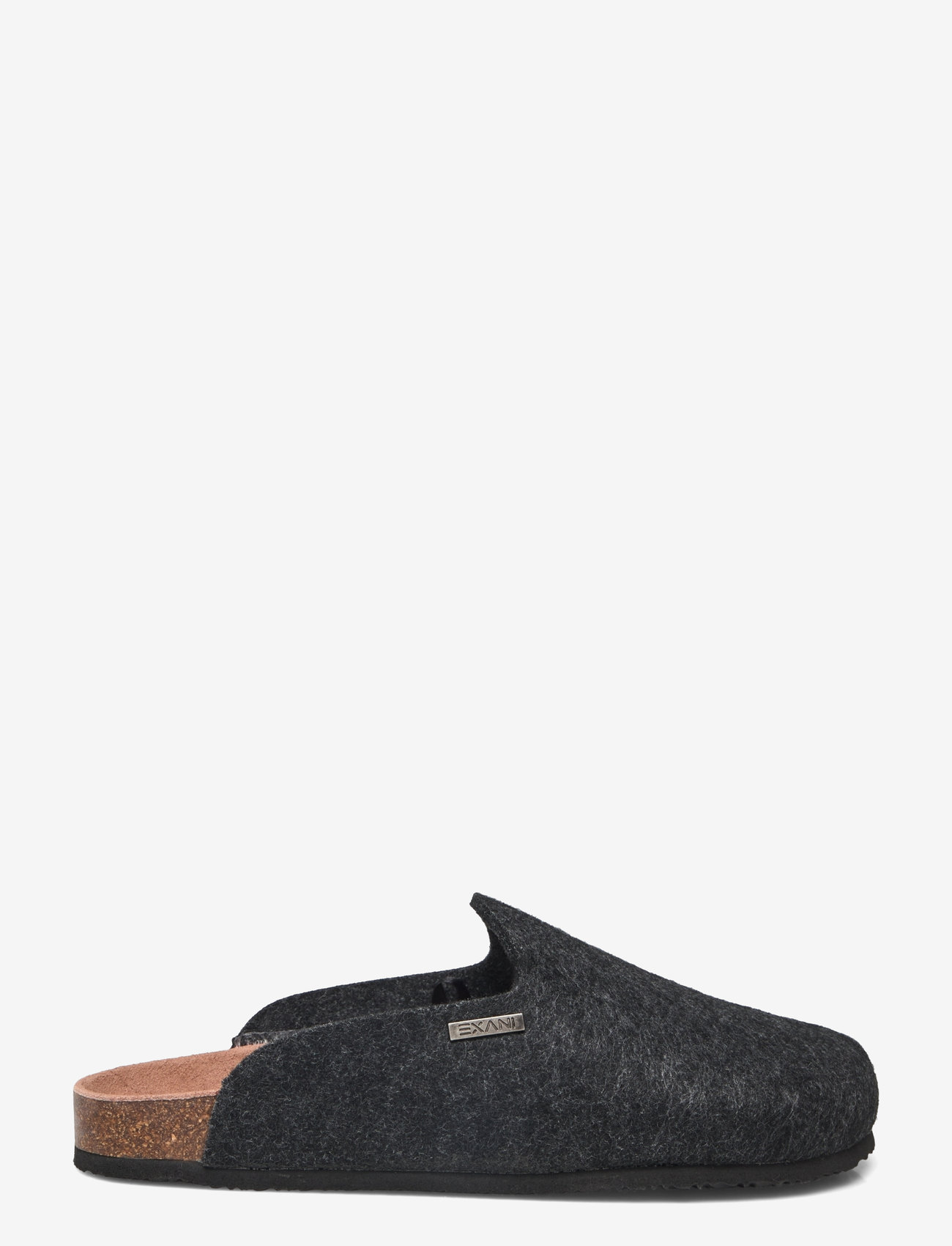 Exani - FELT SLIPPER M - födelsedagspresenter - dark grey - 1