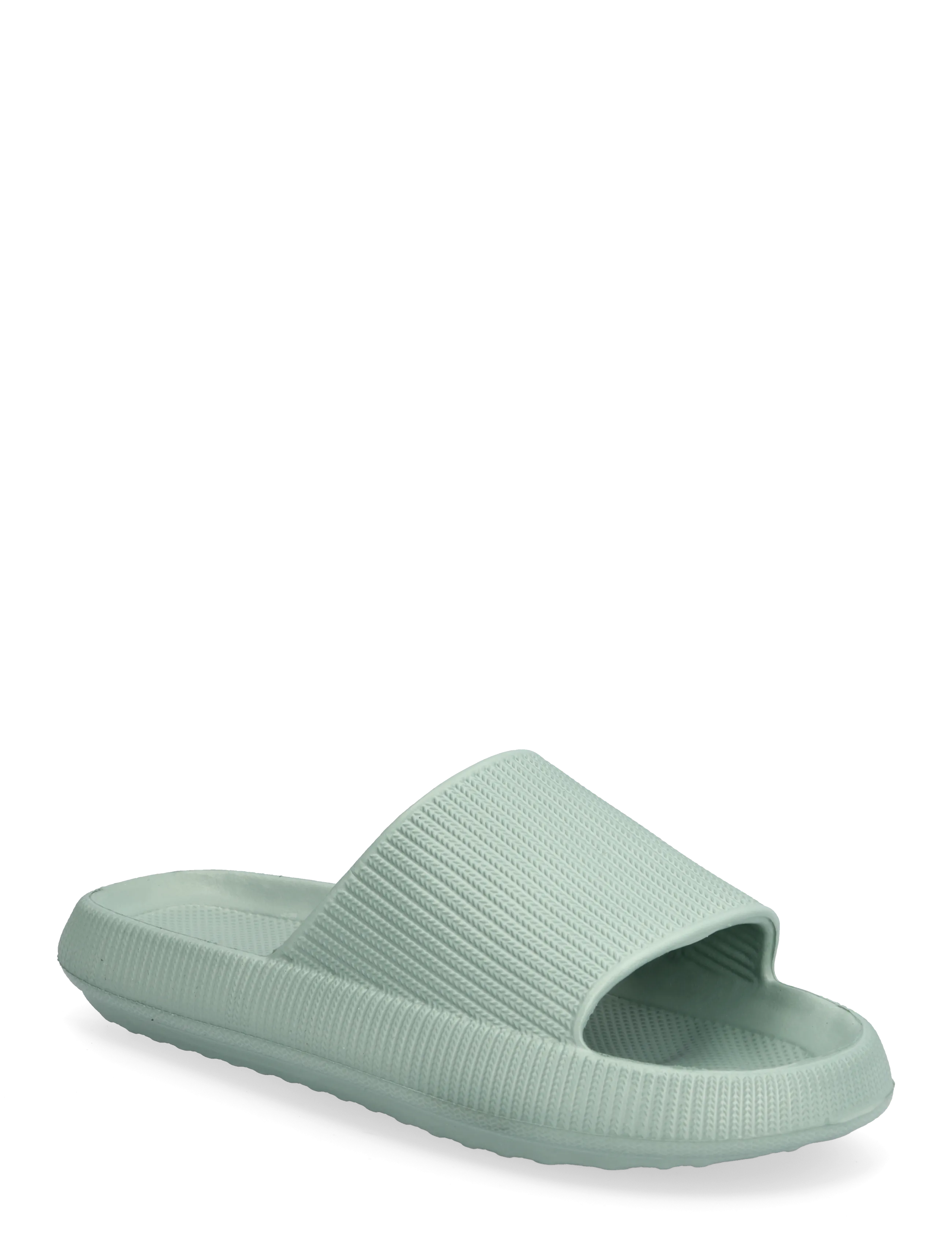 Exani CHUNKY SLIPPER M - Pool sliders - GREEN / green