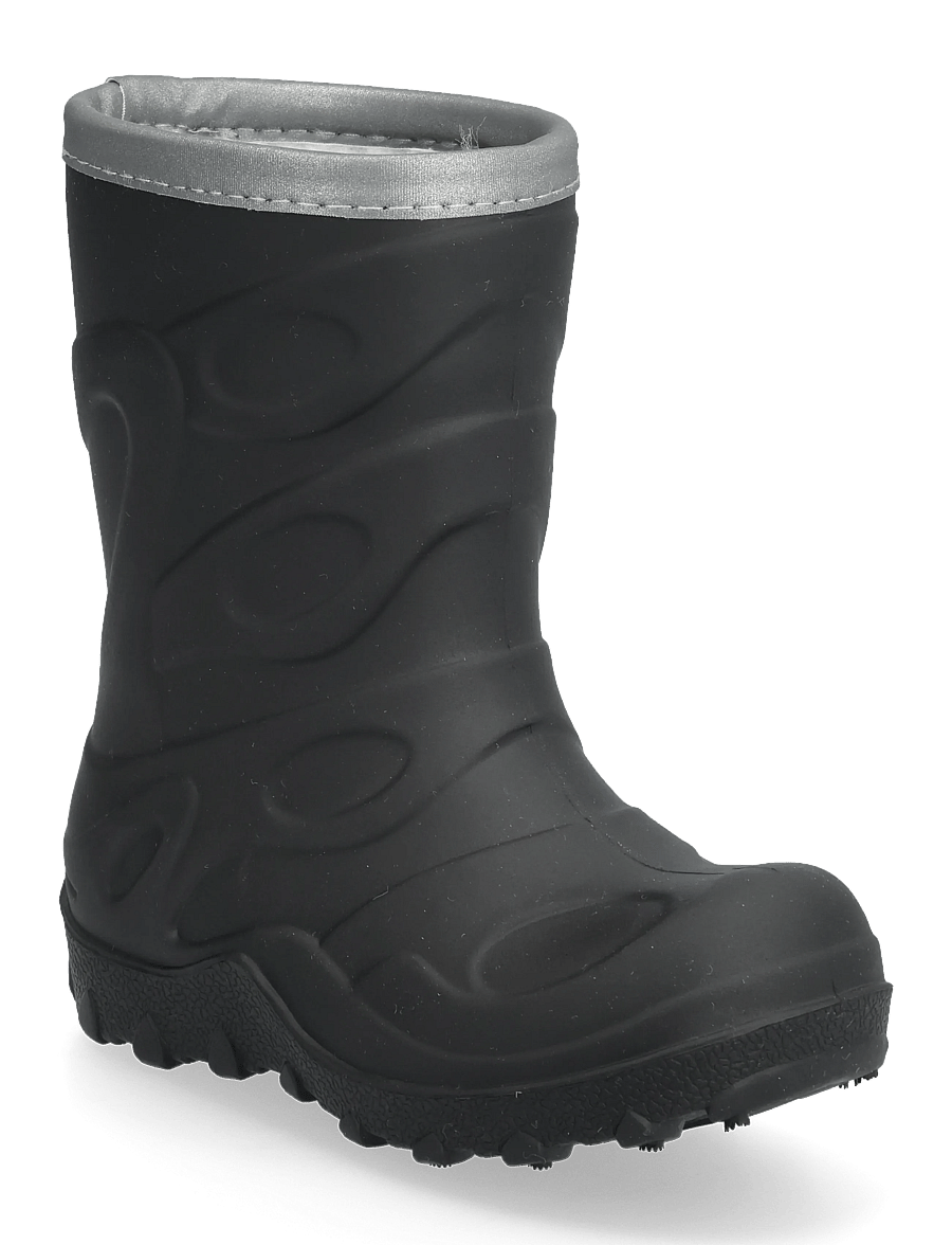 Exani - BREEZY K - gumowce ocieplane - black - 0