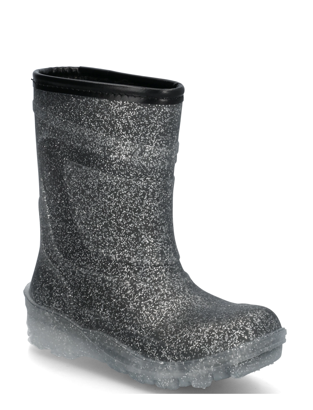 Exani BREEZY K - Ūdensnecaurlaidīgs apģērbs - BLACK/GLITTER / black