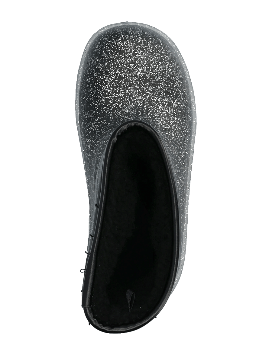 Exani - BREEZY K - voodriga kummikud - black/glitter - 3