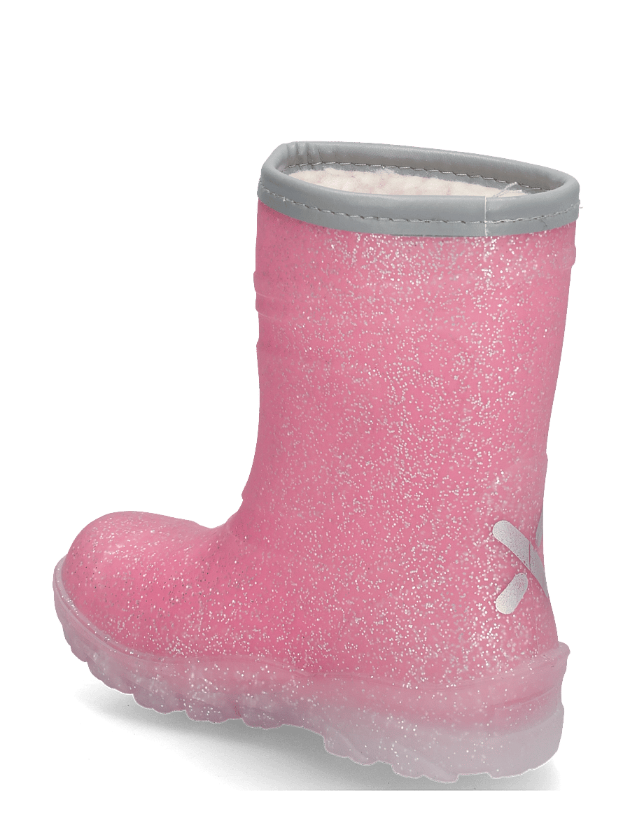 Exani - BREEZY K - voodriga kummikud - pink/glitter - 1