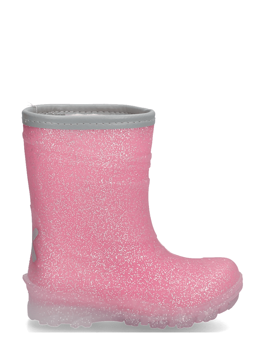 Exani - BREEZY K - voodriga kummikud - pink/glitter - 2