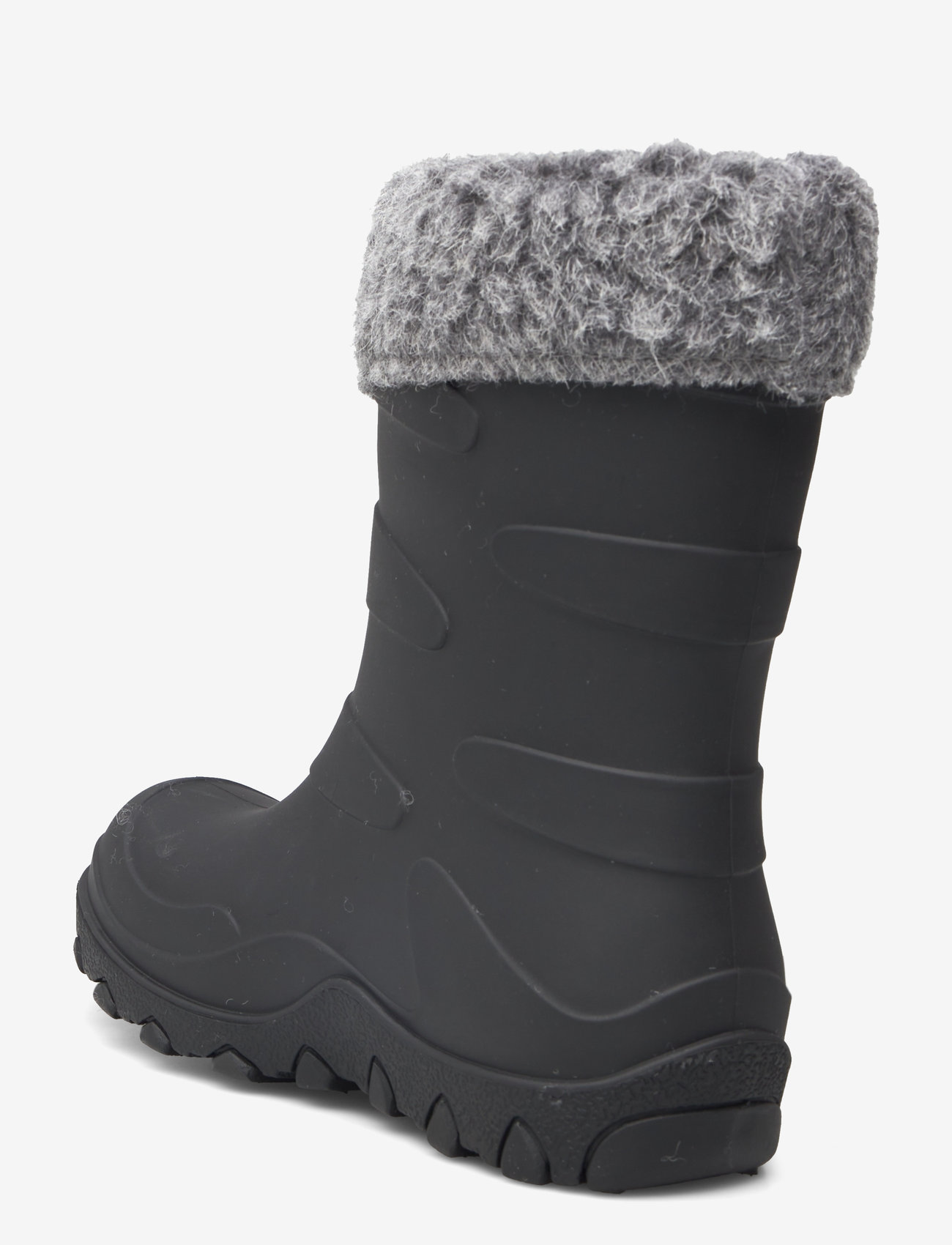 Exani - SIGGE JR - gefütterte gummistiefel - black - 2