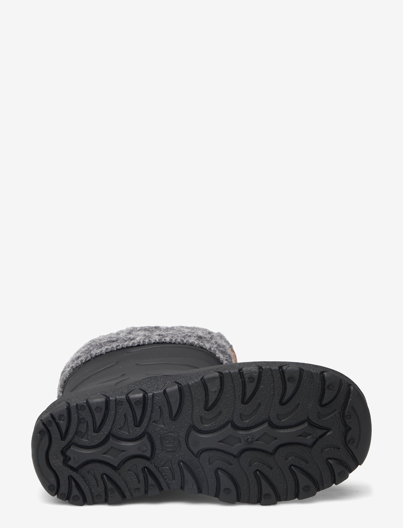 Exani - SIGGE JR - gefütterte gummistiefel - black - 4