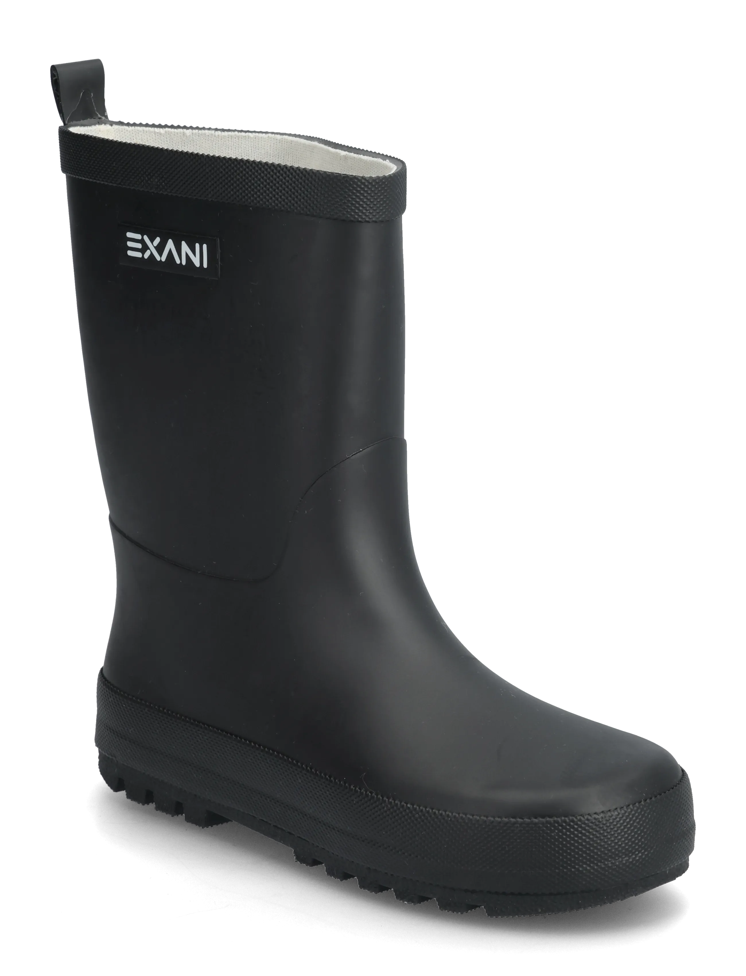 Exani ROLLER JR - Gummistøvler - BLACK / black