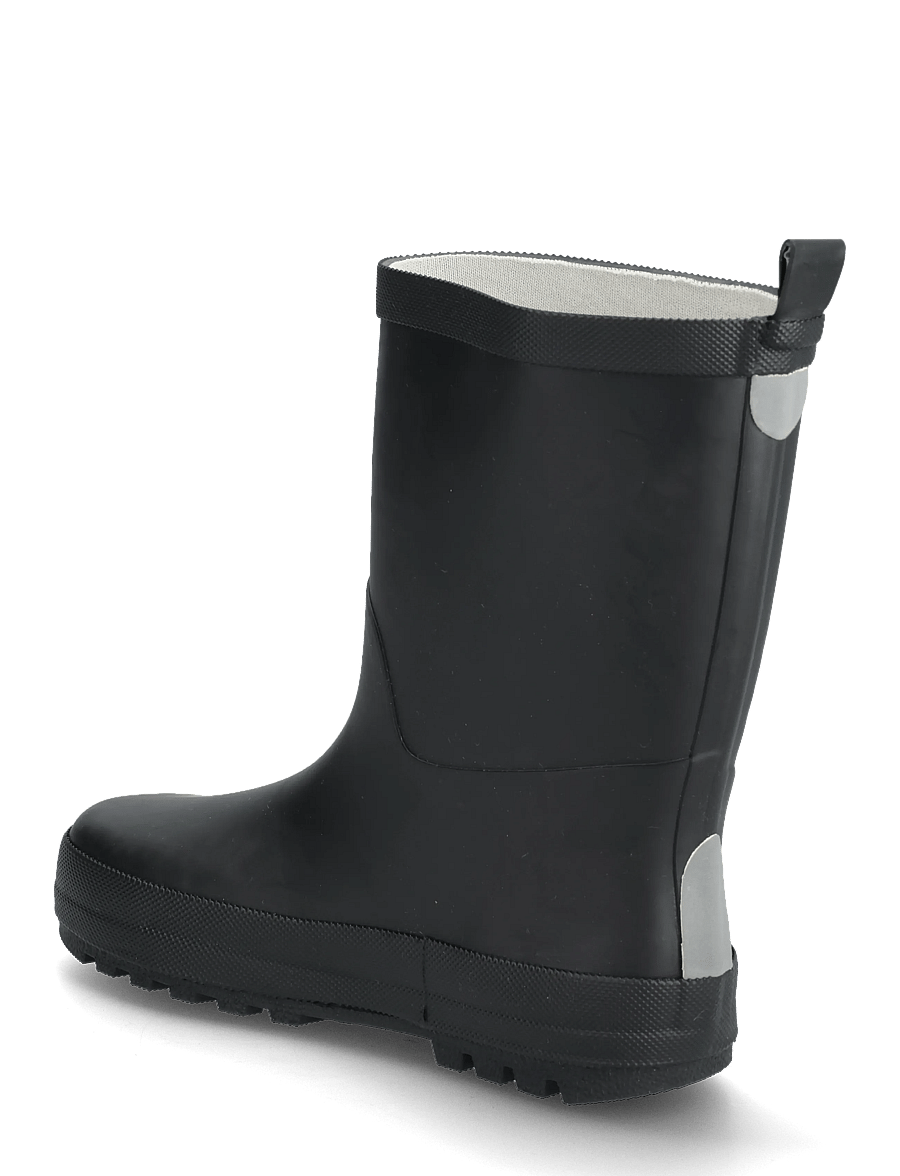 Exani - ROLLER JR - ungefütterte gummistiefel - black - 2