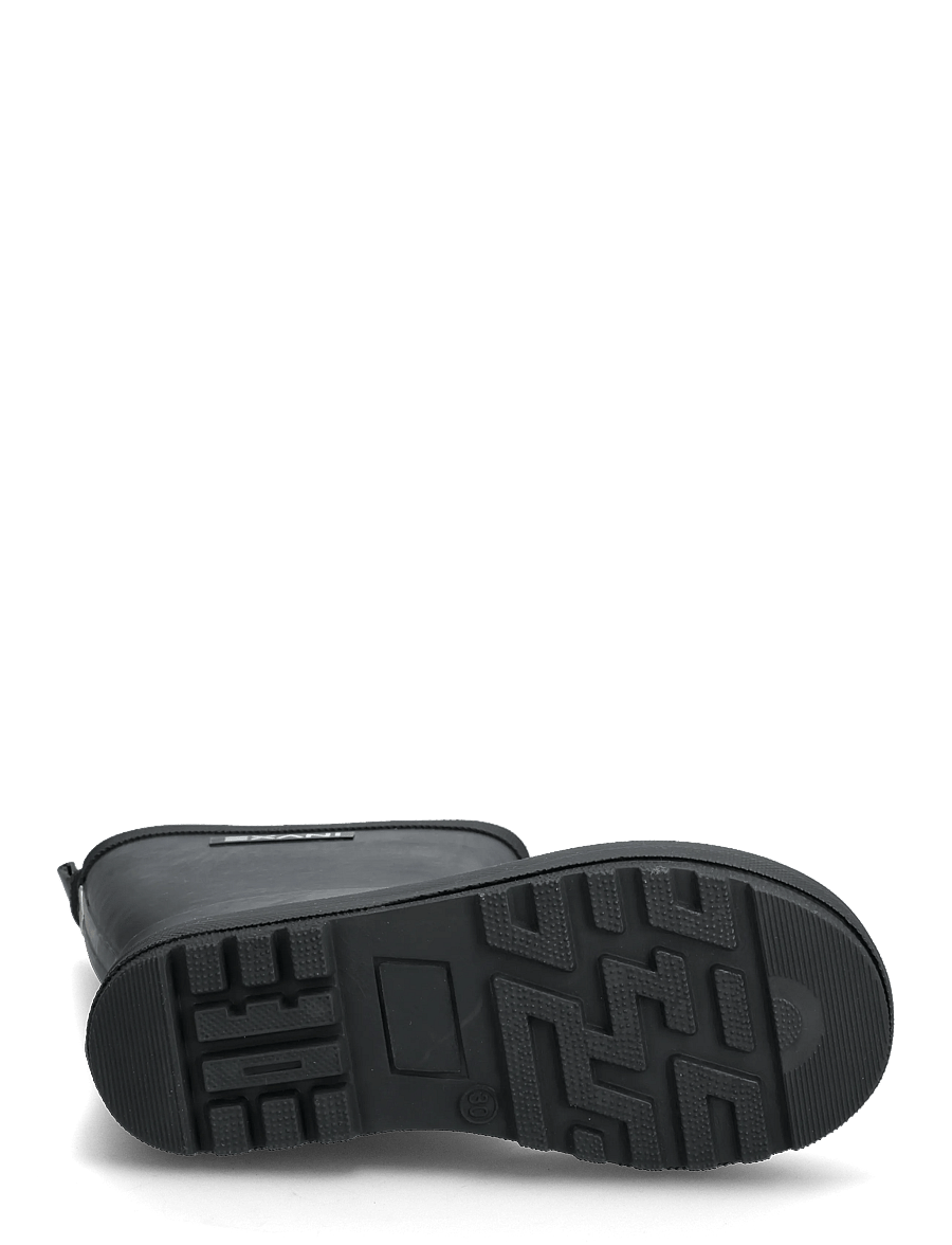 Exani - ROLLER JR - ungefütterte gummistiefel - black - 4