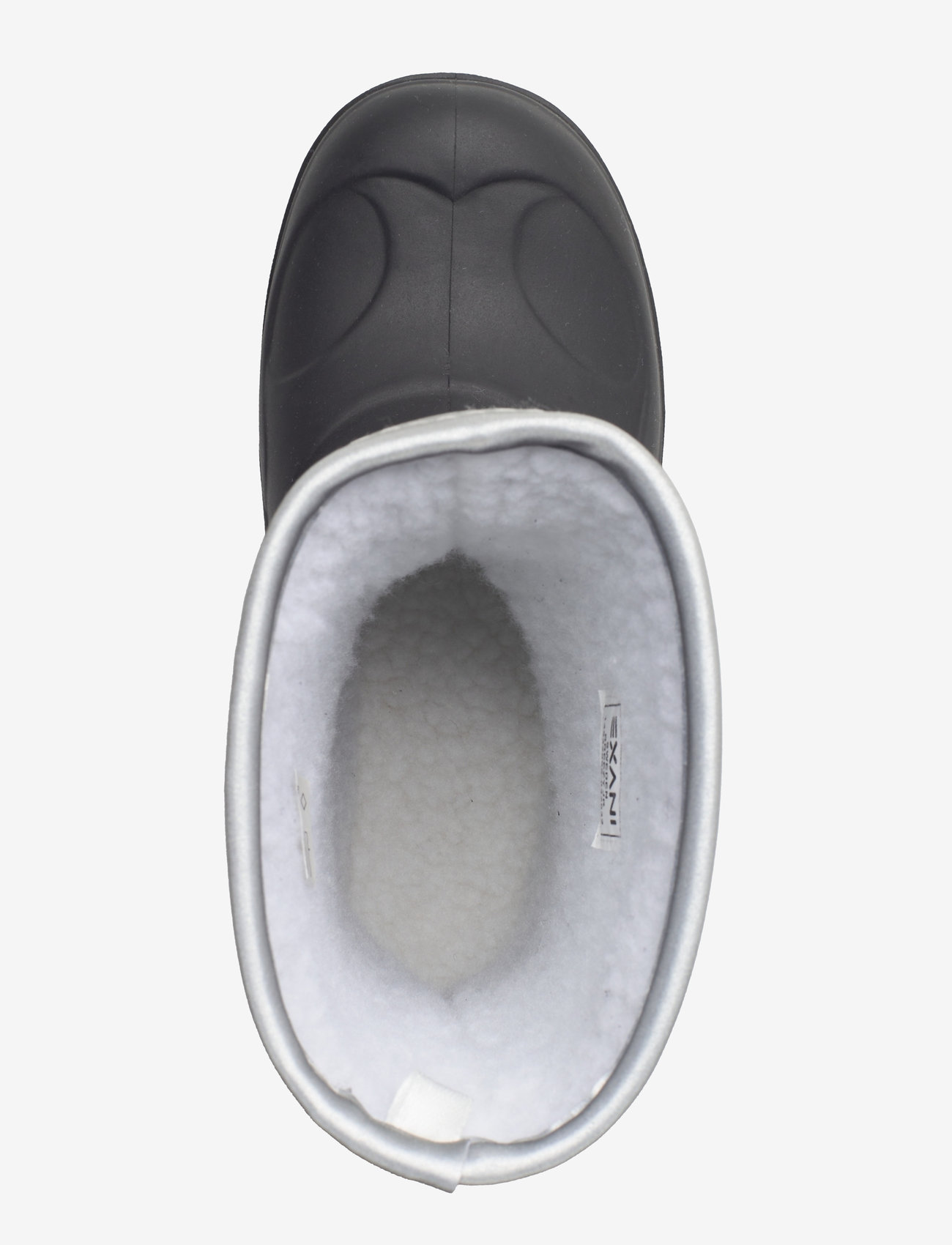 Exani - BREEZY JR - lined rubberboots - black/black - 3