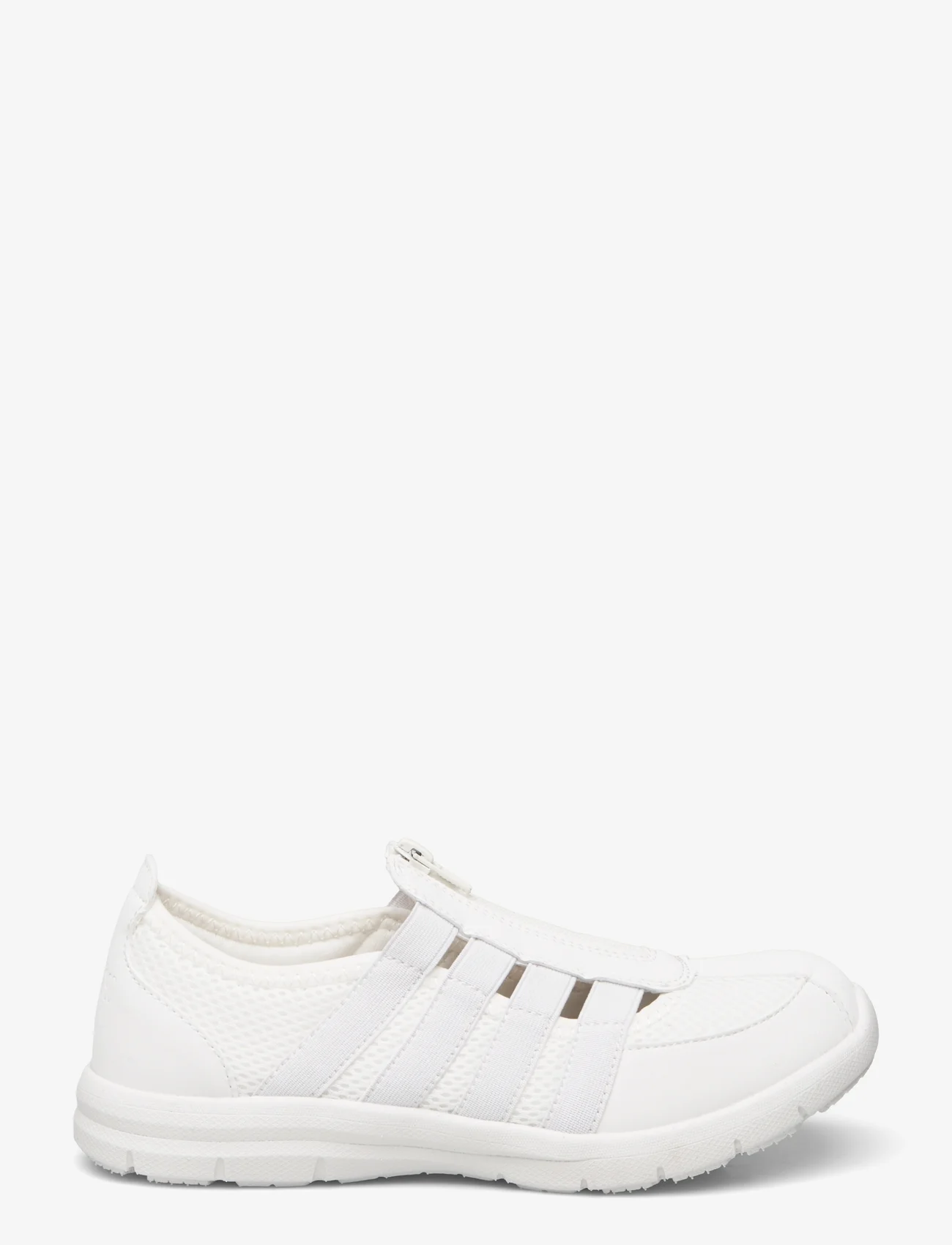 Exani - VEGA - sportiska stila apavi ar pazeminātu potītes daļu - white - 1