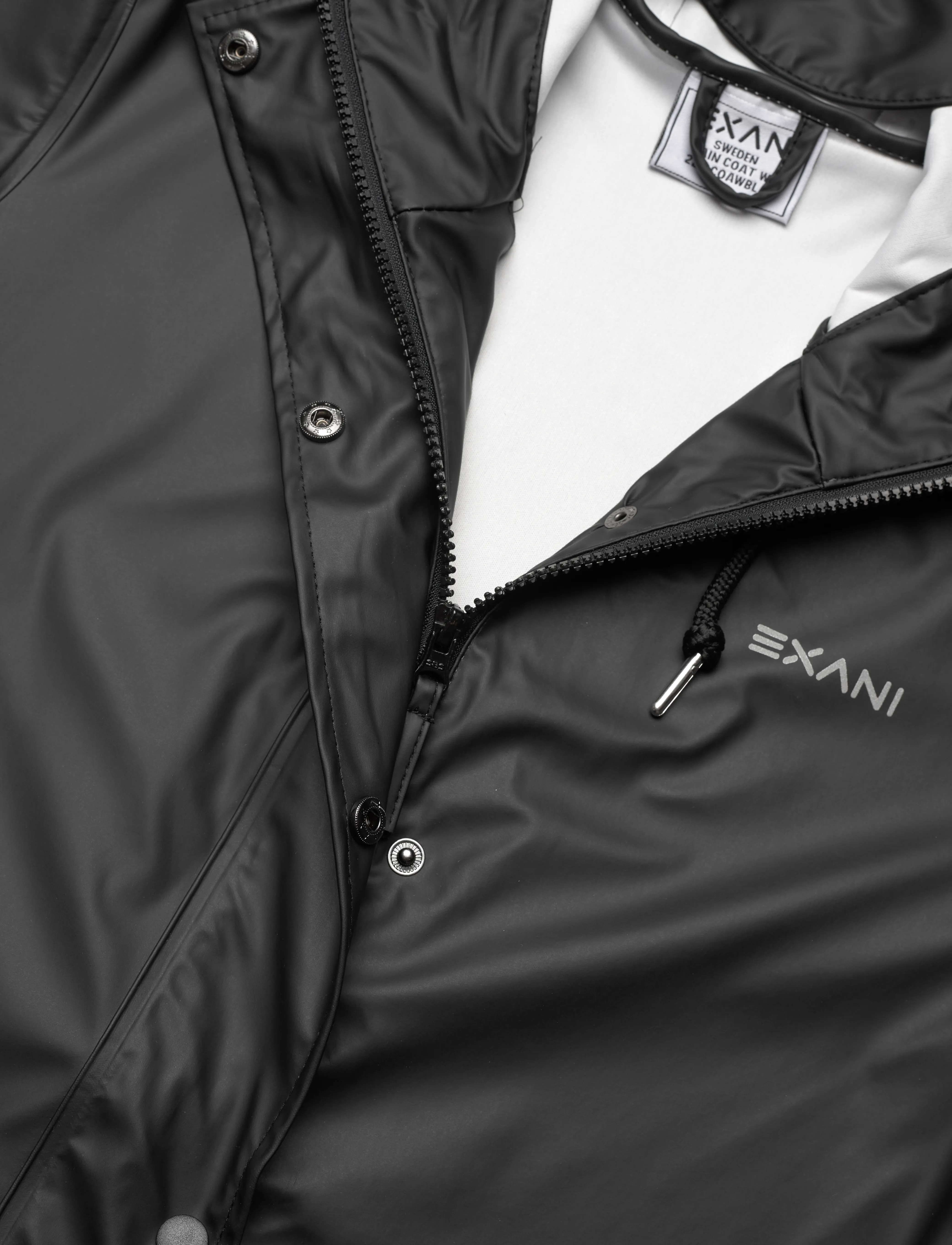 Exani - RAIN COAT M - black - 2