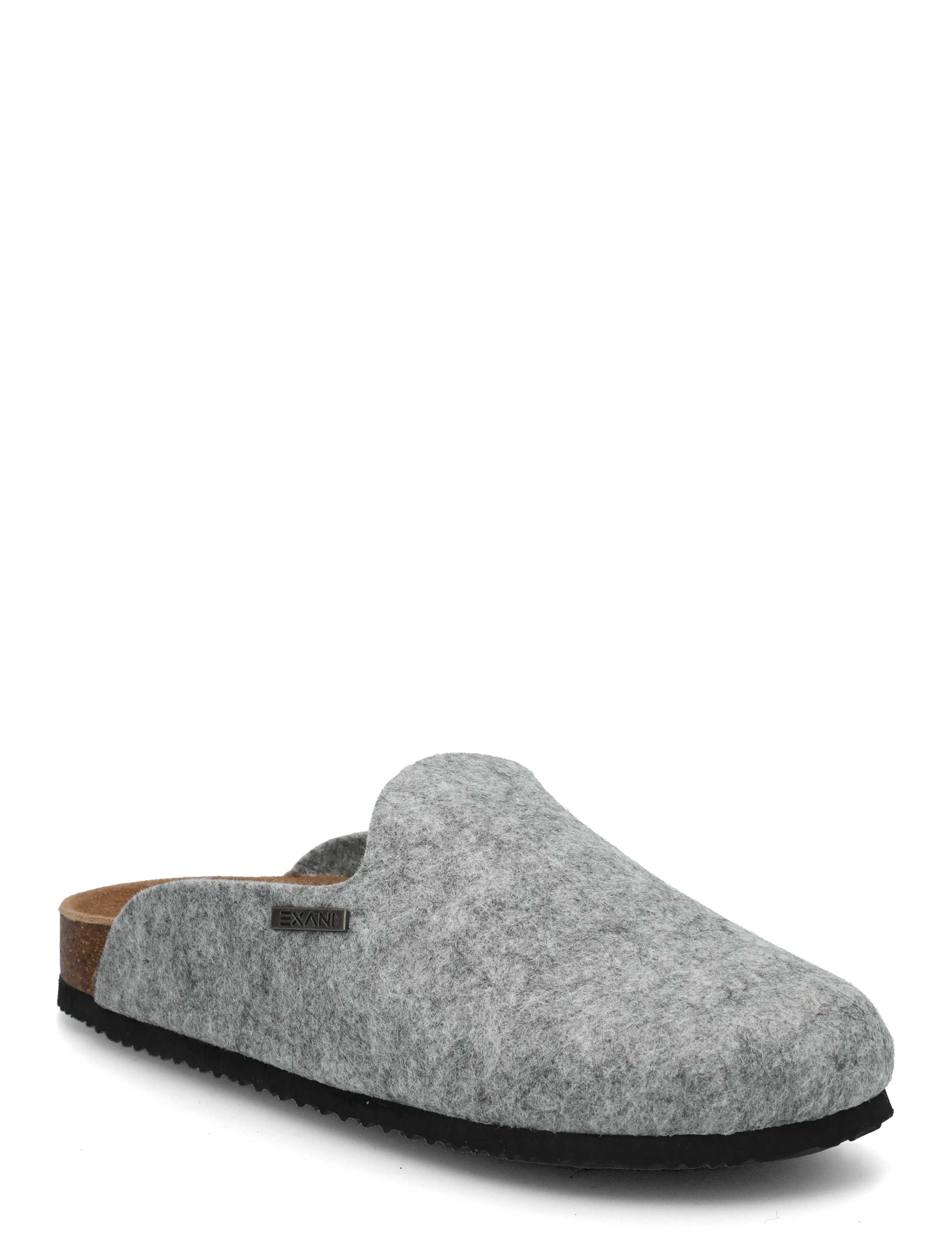 Exani Felt Slipper W, Damen, Filz Pantoffel, Grau, Gr: 38